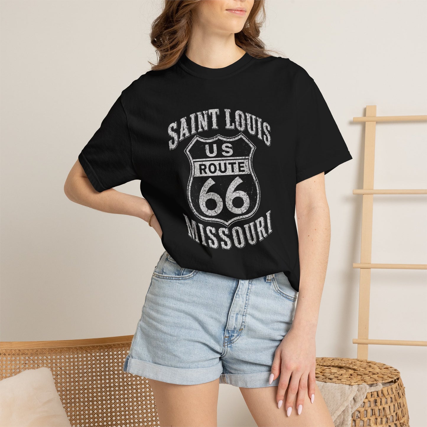 Saint Louis Route 66 Missouri T-Shirt — Vintage Road Trip Tee