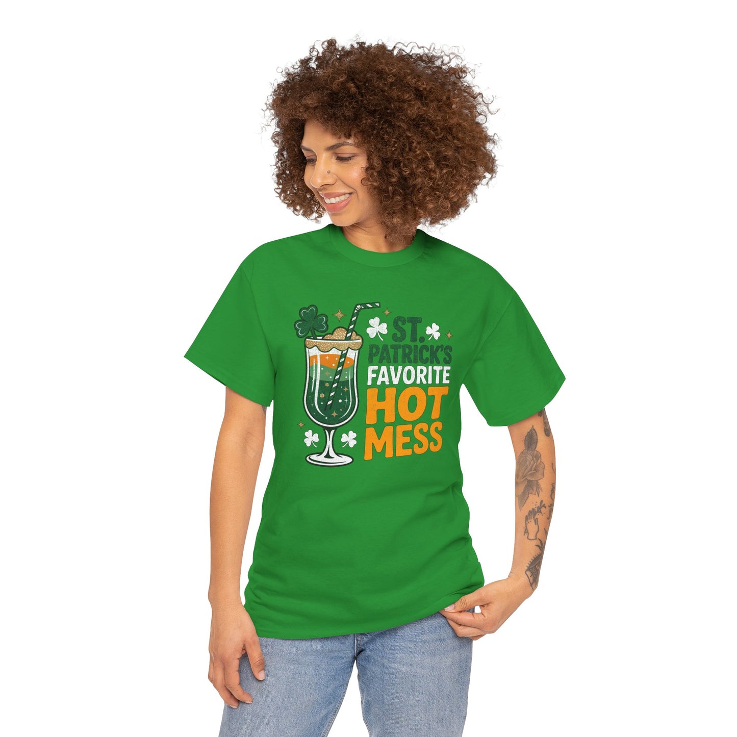 St. Patrick's Day "Favorite Hot Mess" T-Shirt