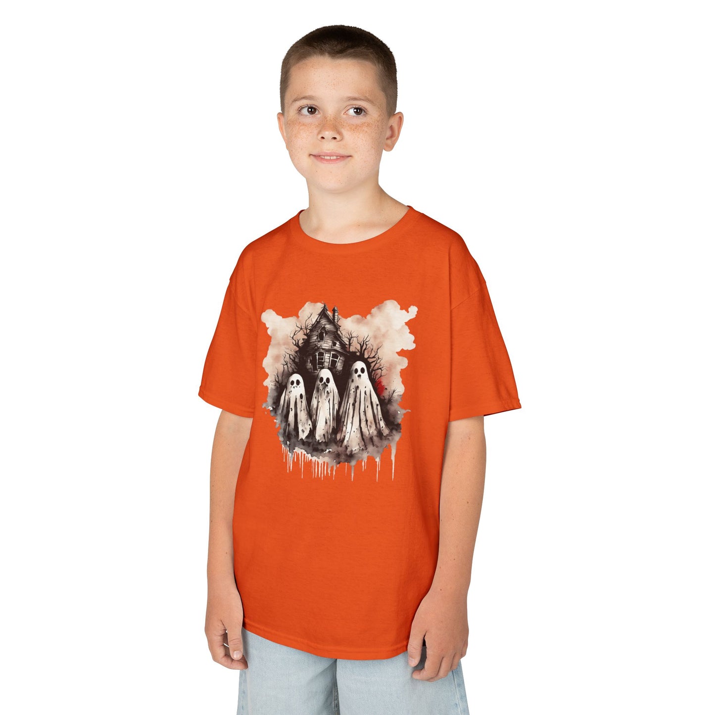 Kids- Haunted House Graphic Tee