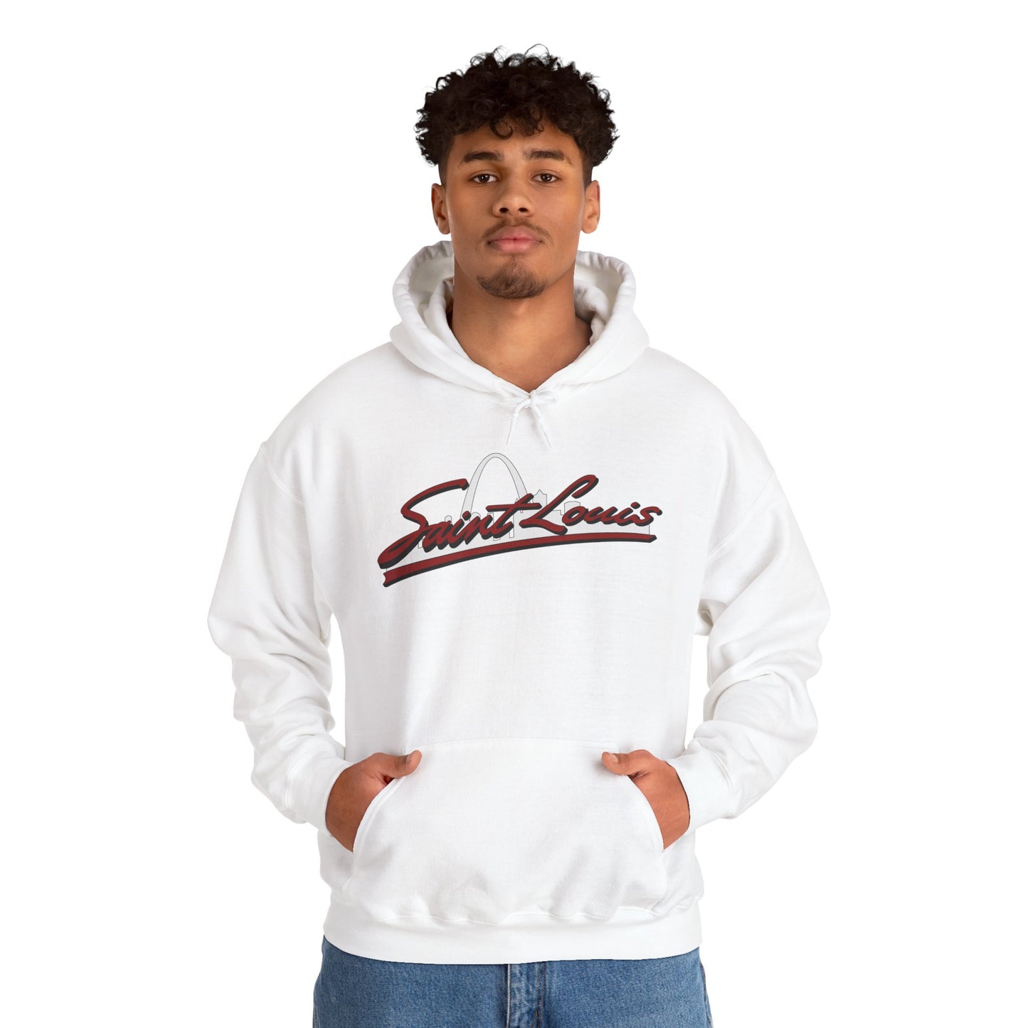 Unisex Graphic Hoodie - Saint Louis Design Printify