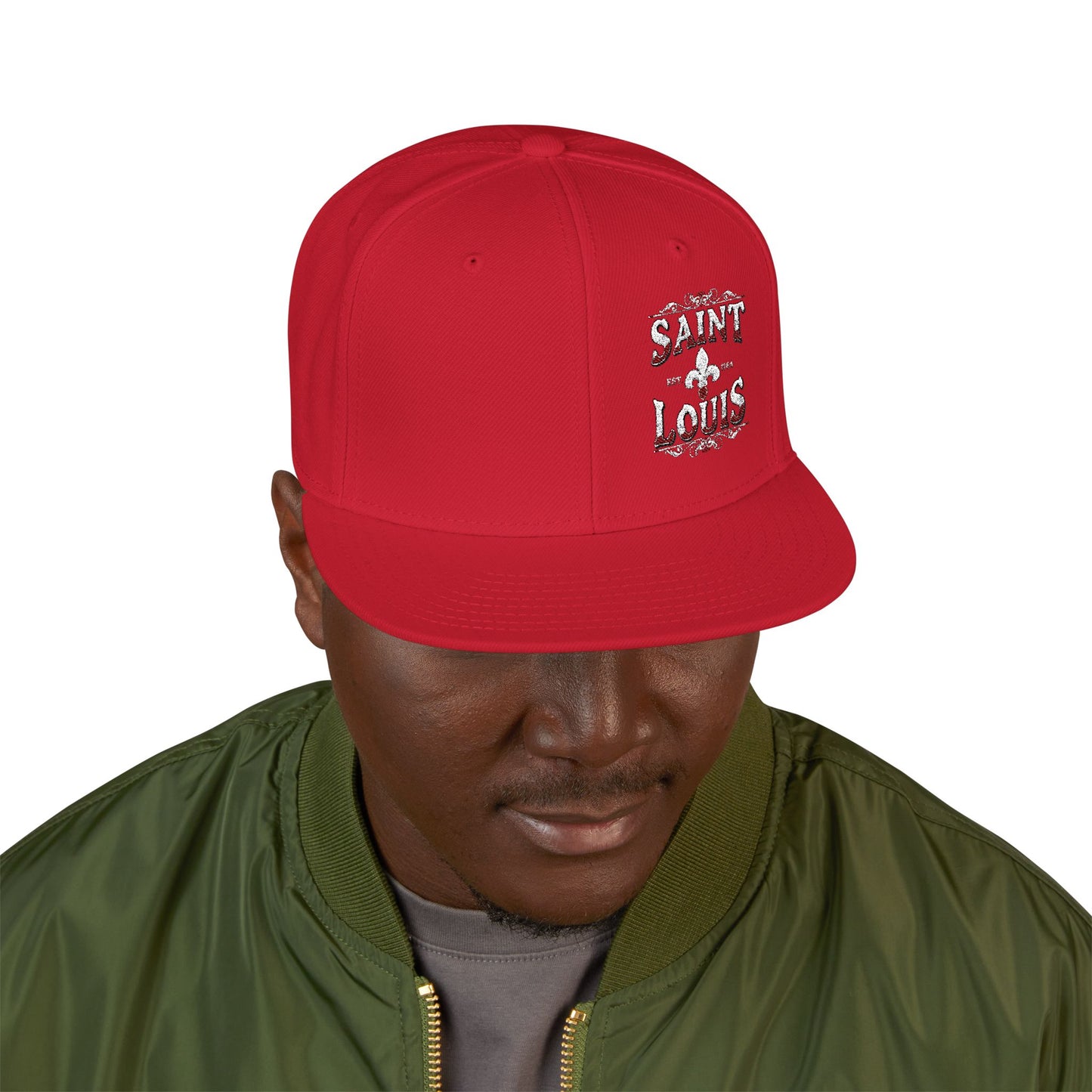 Saint Louis Snapback (Embroidery)⚠️ Contains AI-generated models