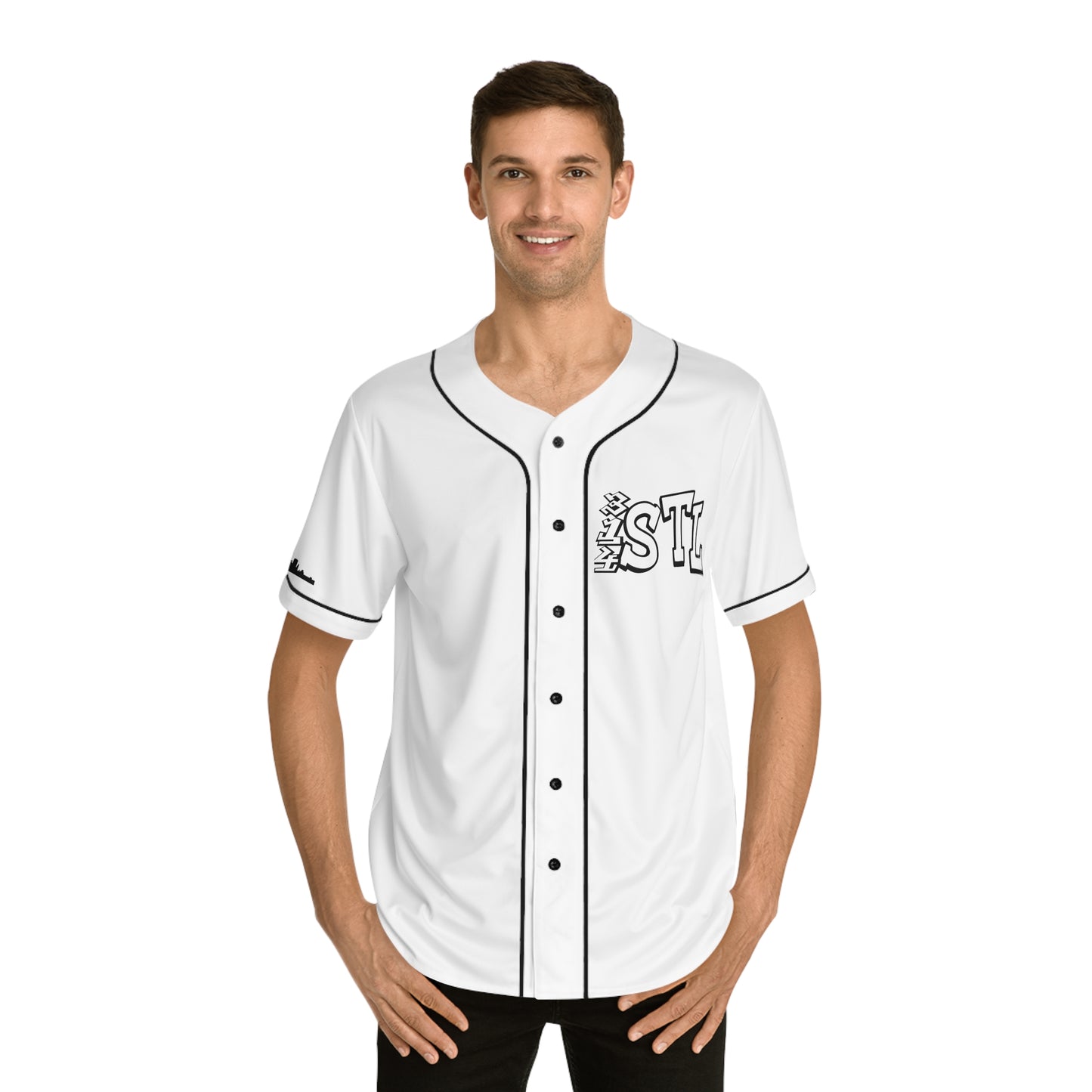 Men's Baseball Jersey with 314 STL Logo