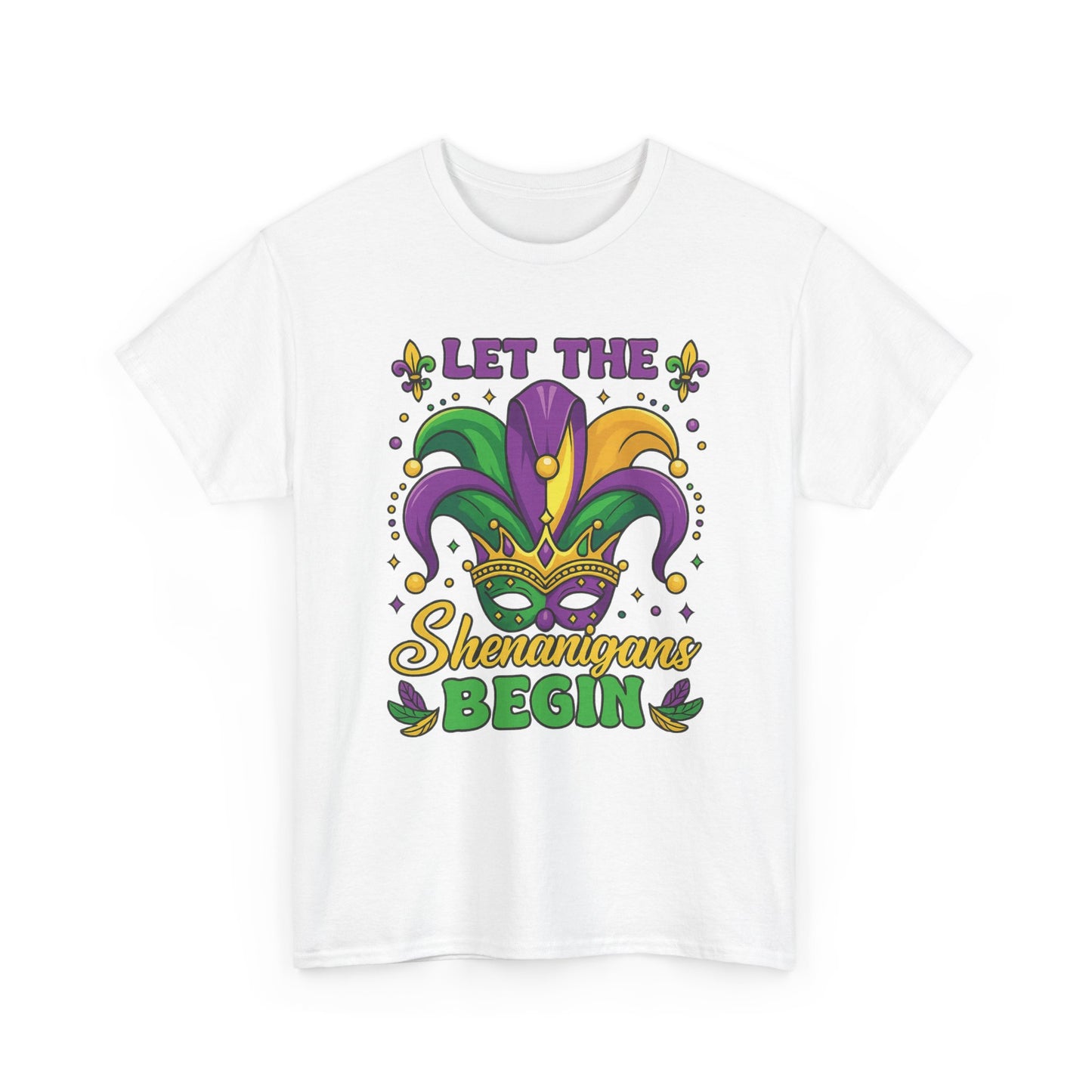 Mardi Gras 'Let The Shenanigans Begin' T-Shirt