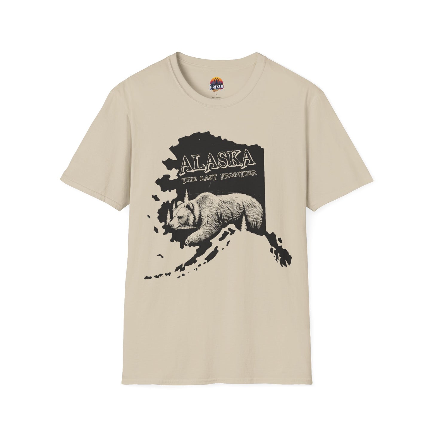 Alaska The Last Frontier Graphic Unisex Softstyle T-Shirt