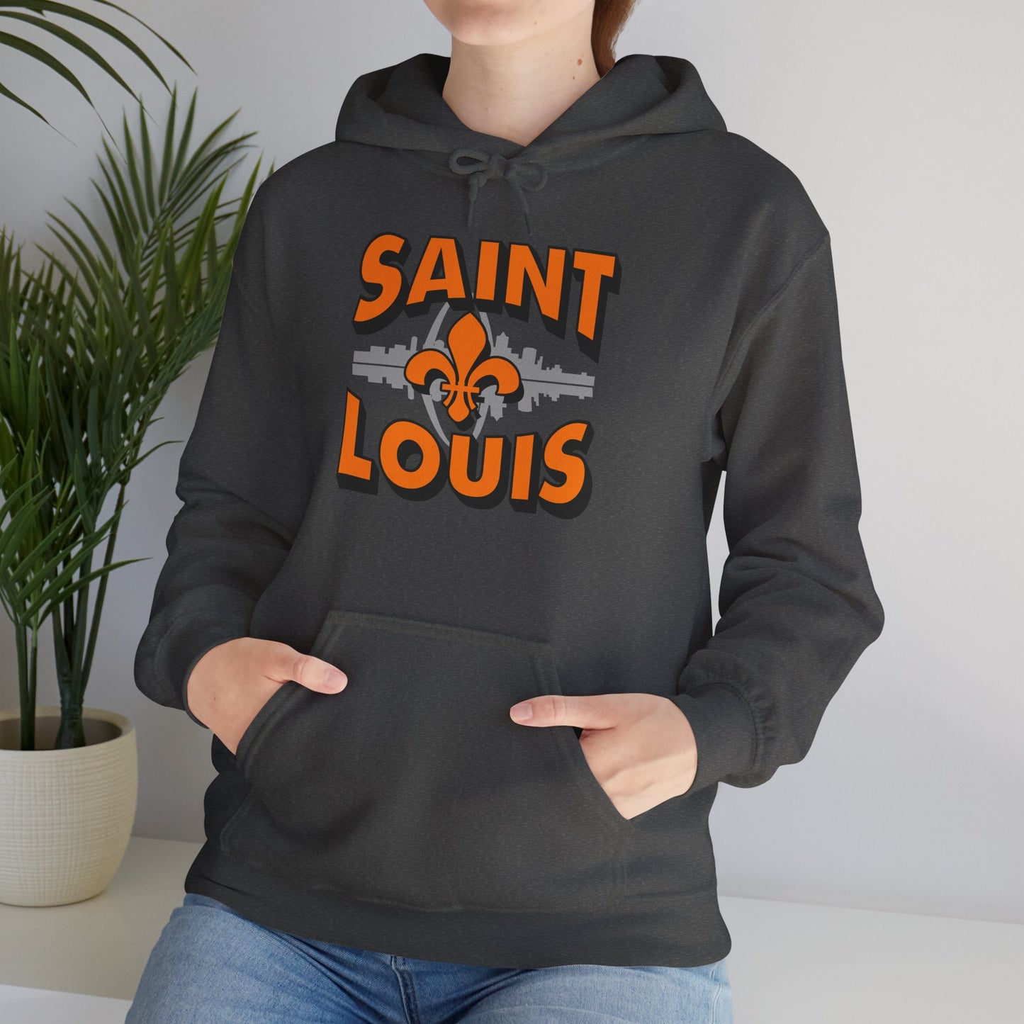 Saint Louis Graphic Hoodie — City Skyline Saint Louis Hoodie