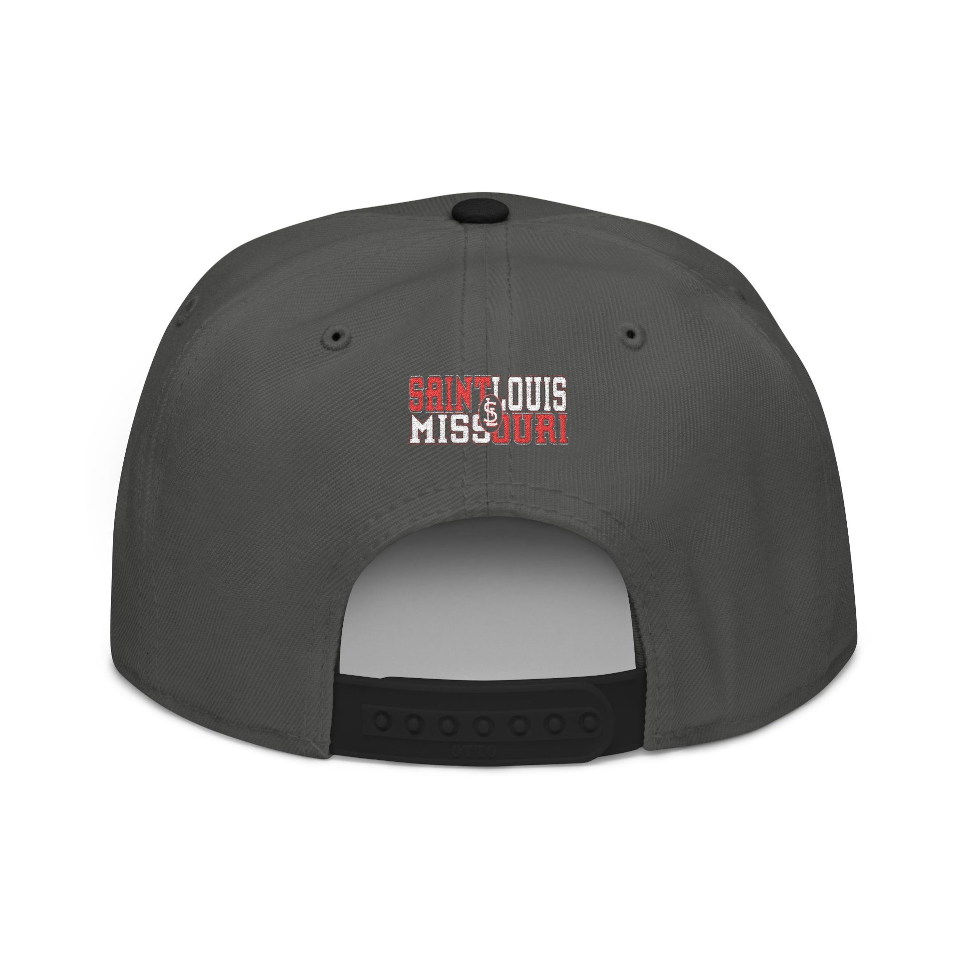 Snapback (Embroidery)-Offset Saint Louis Logo Printify