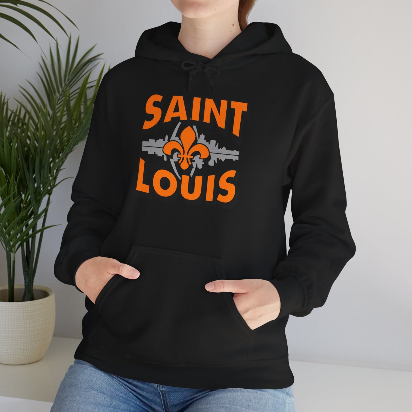 Saint Louis Graphic Hoodie — City Skyline Saint Louis Hoodie