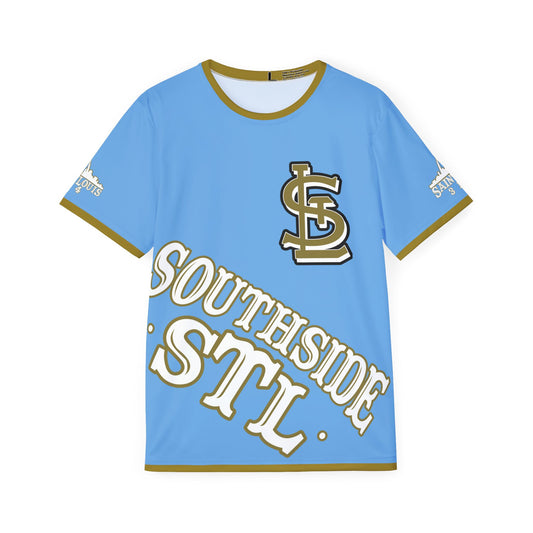 Southside STL All Over Print Sport Jersey (Light Blue)– Gold Skyline Edition