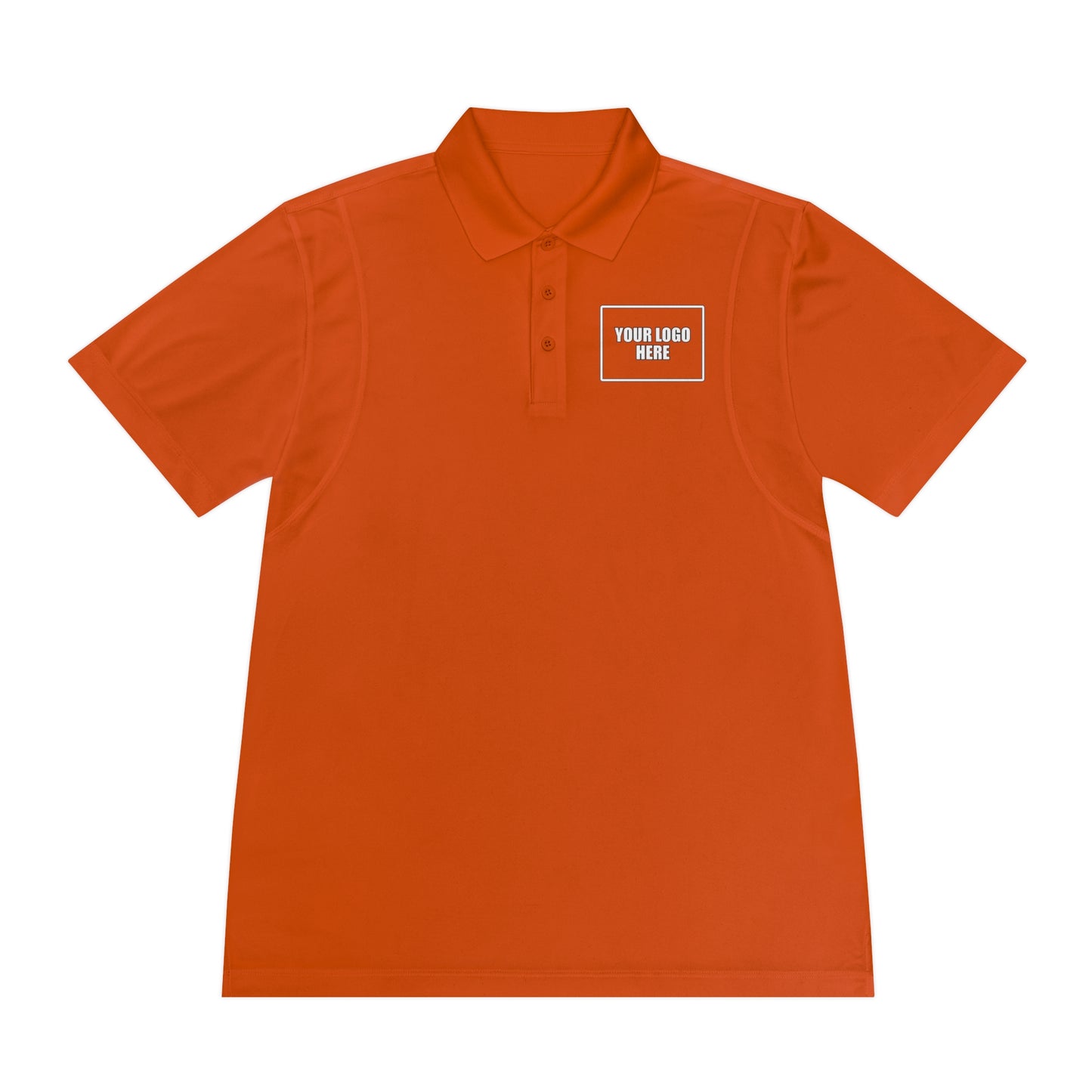 Customizable Sport Polo Work Shirt - Front & Back Logo Work Polo