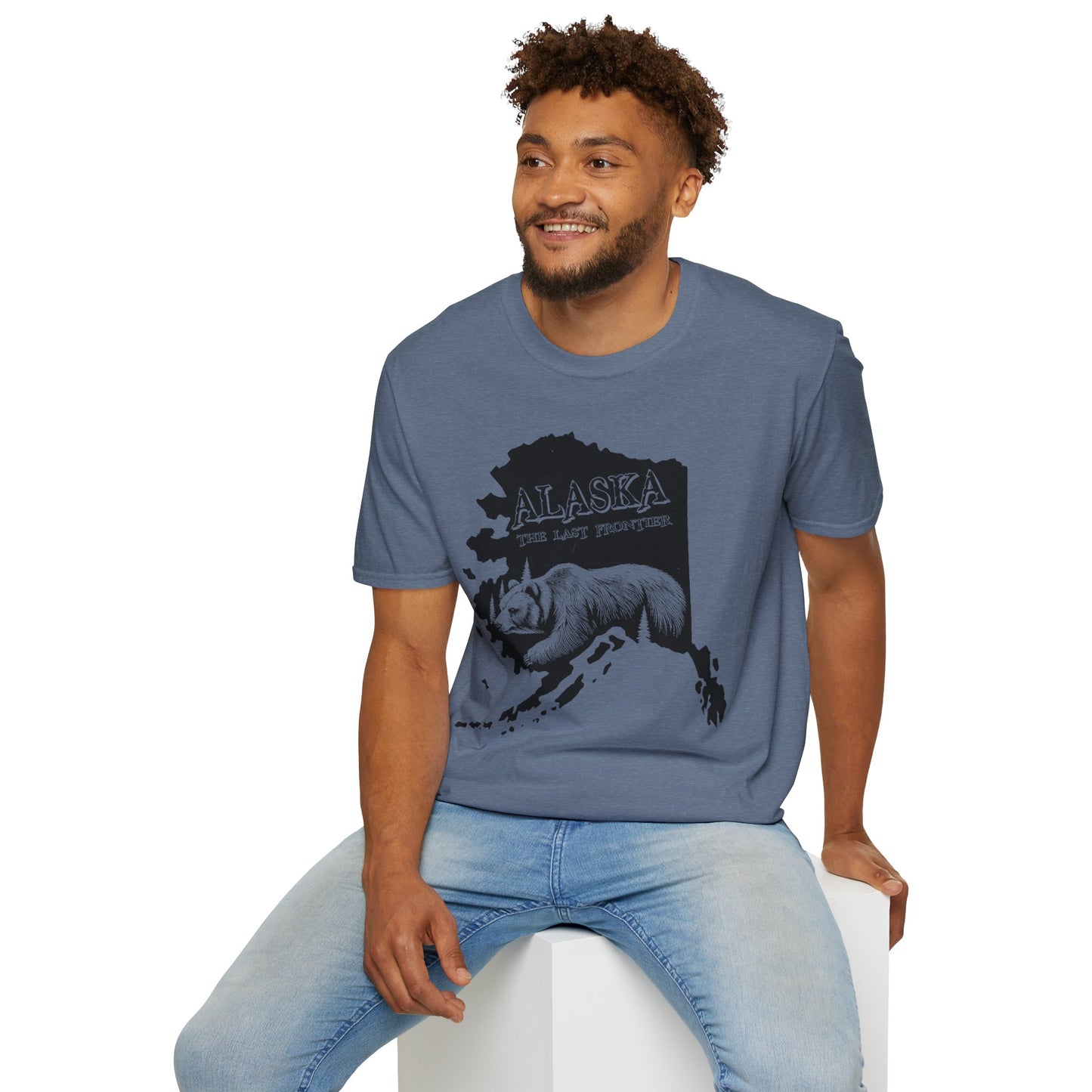 Alaska The Last Frontier Graphic Unisex Softstyle T-Shirt