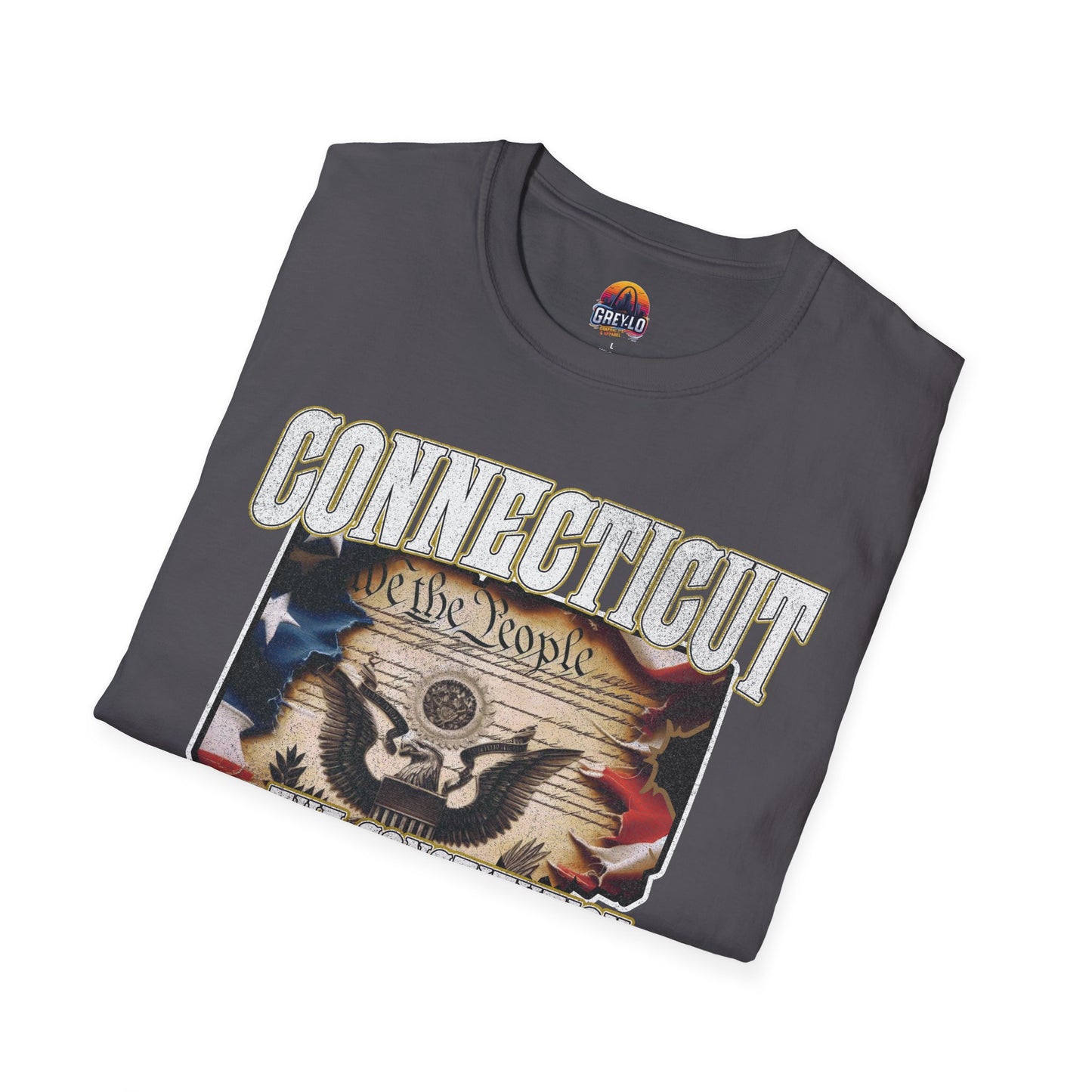 Connecticut The Constitution State Unisex Soft style T-Shirt