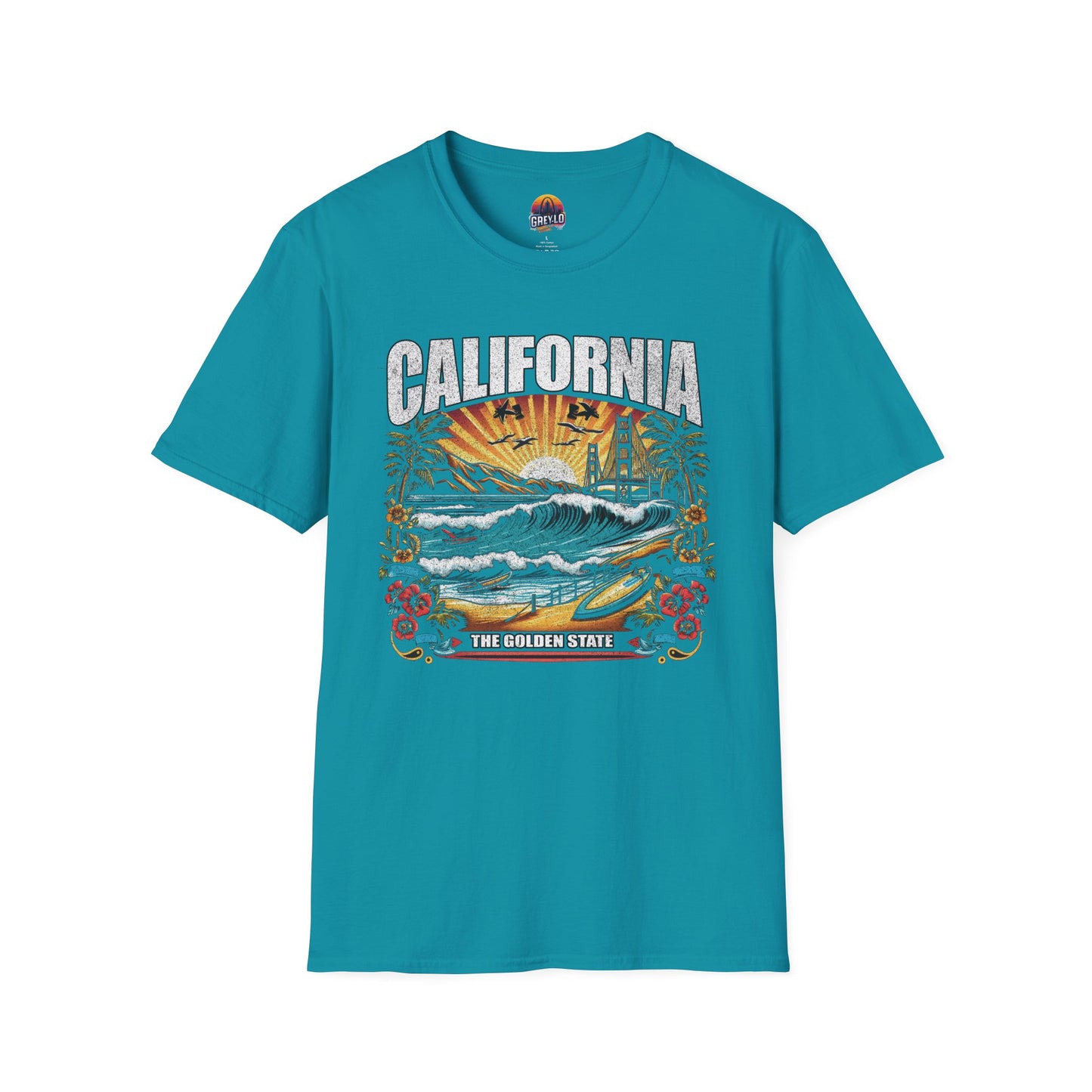 California The Golden State Graphic Tee