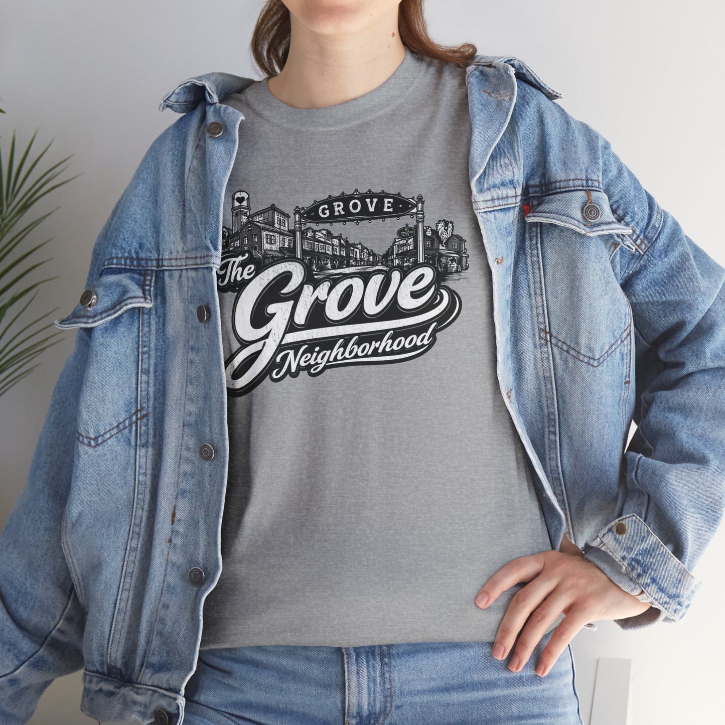 The Grove Neighborhood T‑Shirt — Vintage Local Pride Tee
