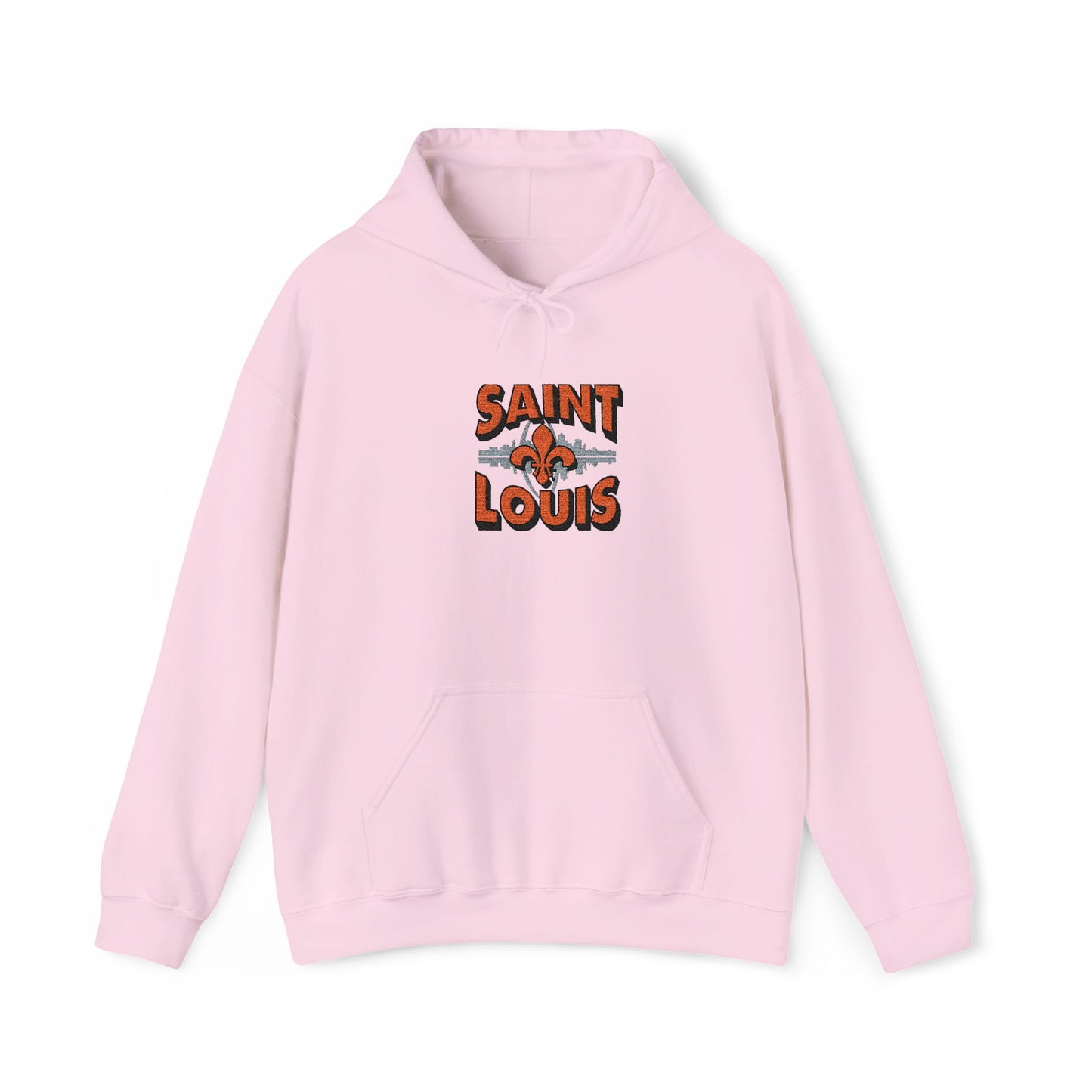 Saint Louis City Skyline Embroidered Hoodie