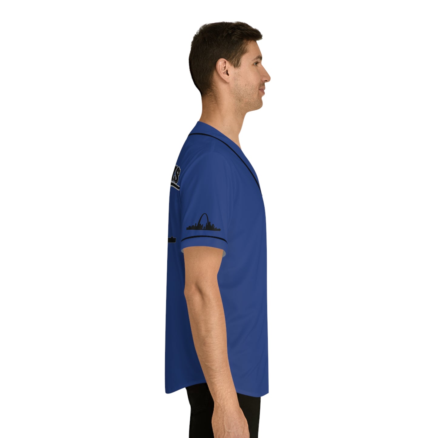 Men's Baseball Jersey with 314 STL Logo