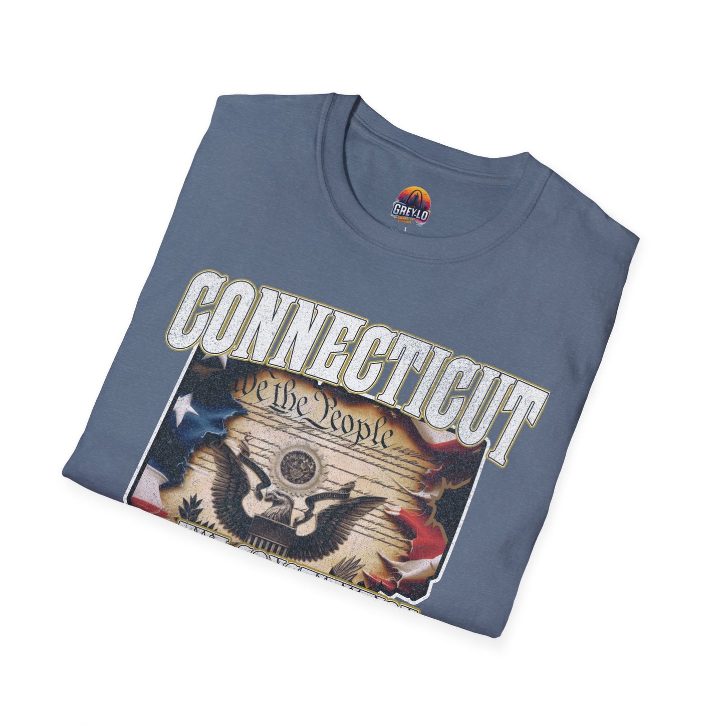 Connecticut The Constitution State Unisex Soft style T-Shirt