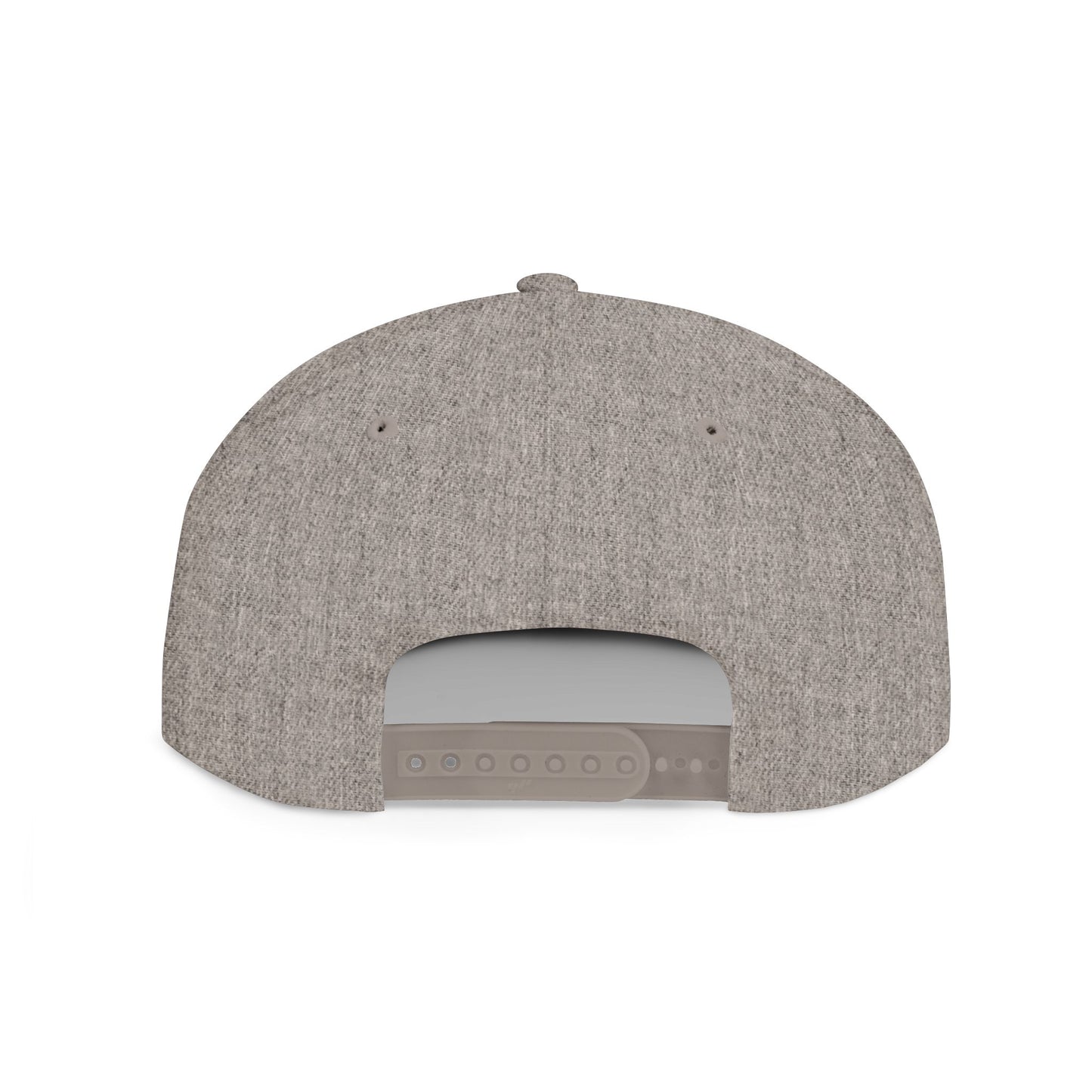 South Side Flat Bill Snapback Pink outline Printify
