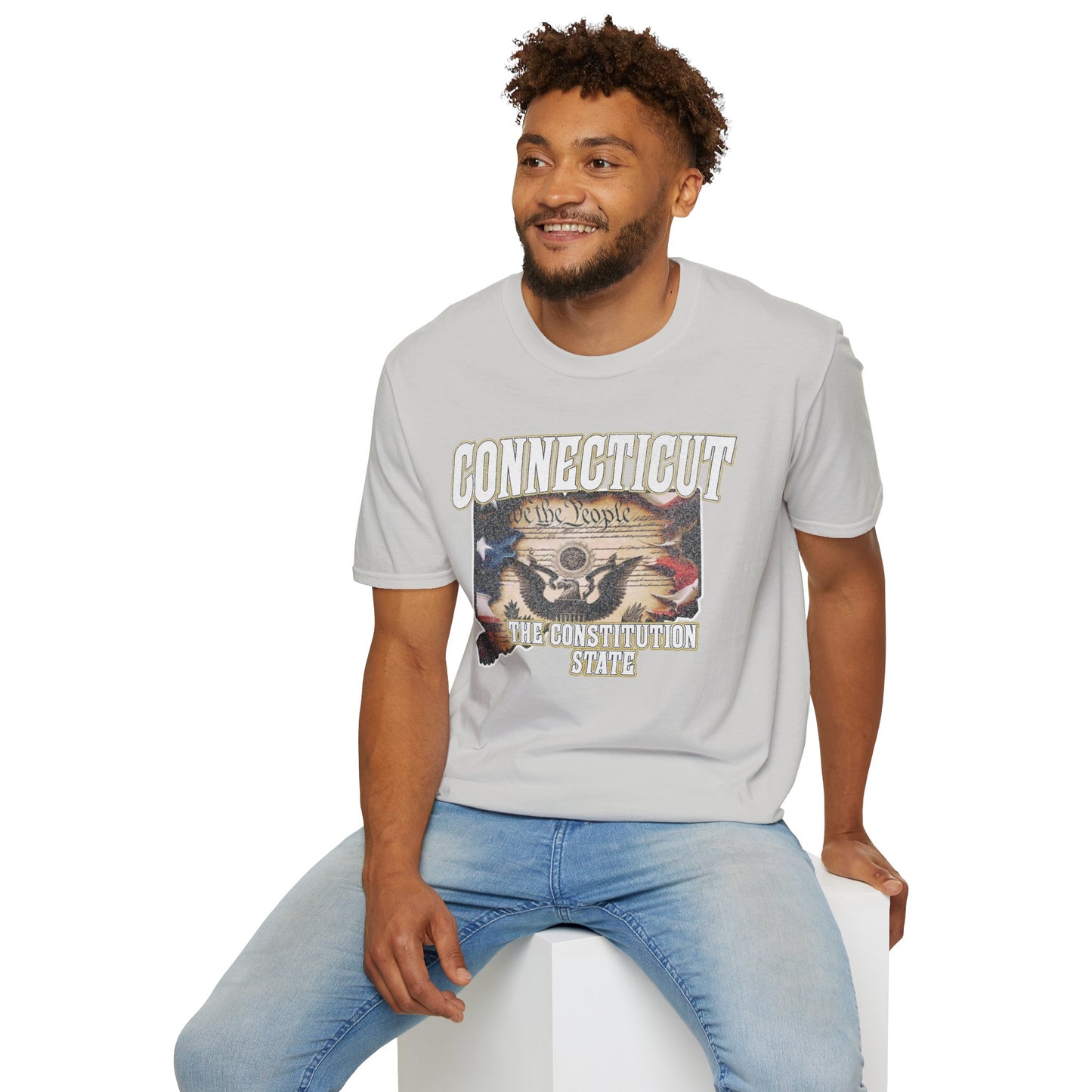 Connecticut The Constitution State Unisex Soft style T-Shirt