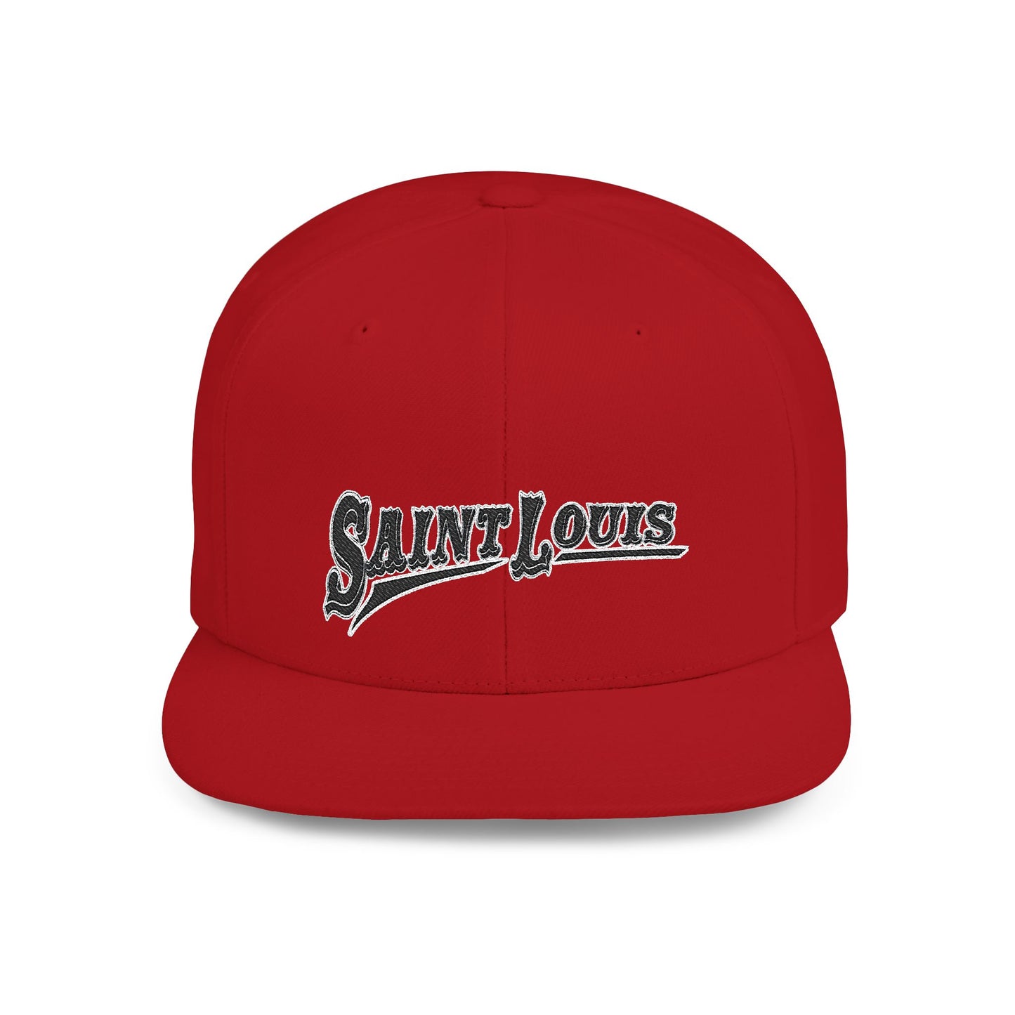 Flat Bill Snapback - Saint Louis Ball Cap Printify