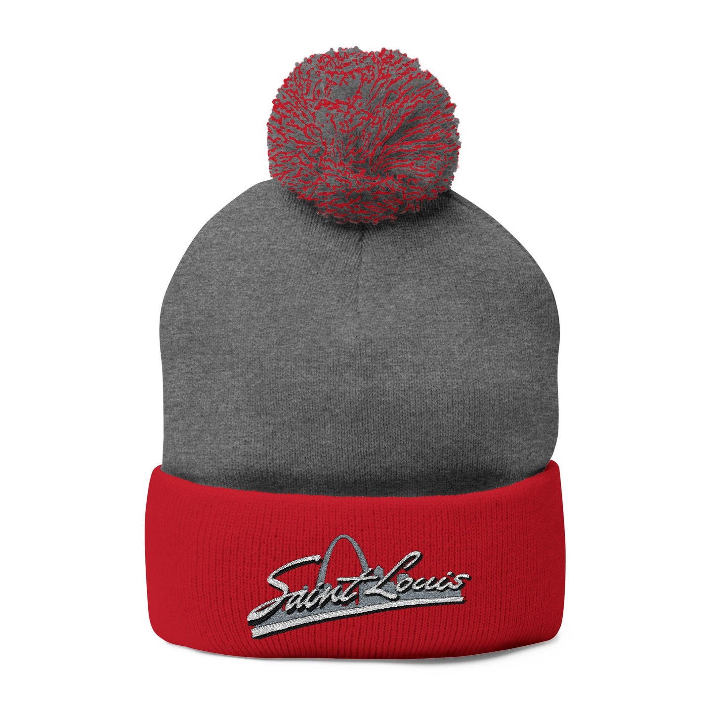 Knit Cap - Saint Louis Embroidered Design