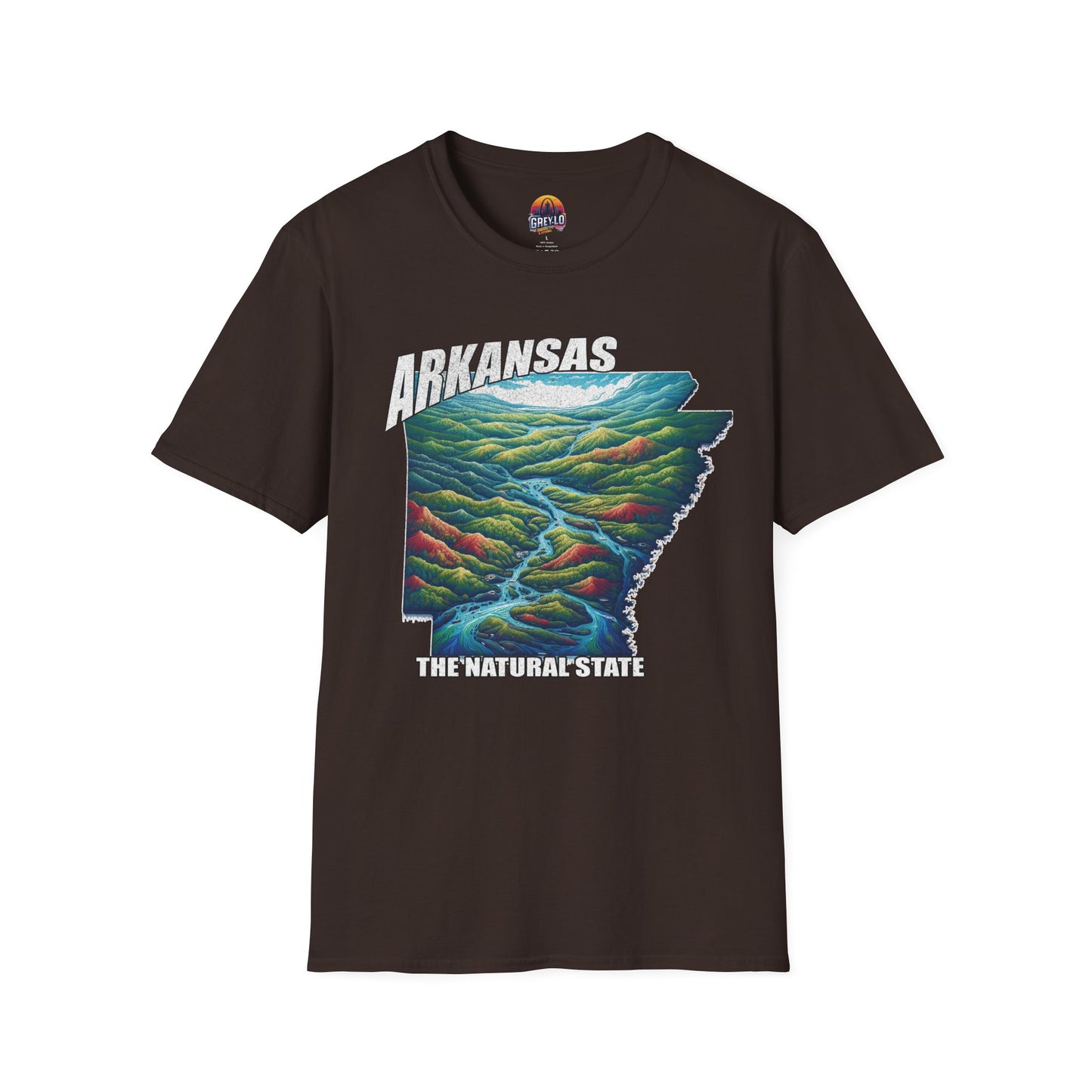 Arkansas The Natural State Graphic Tee