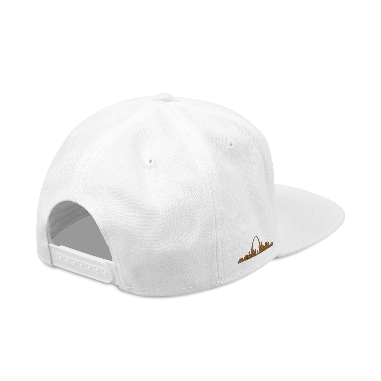 Embroidered Snapback Hat — Saint Louis-Bosnia flag Logo
