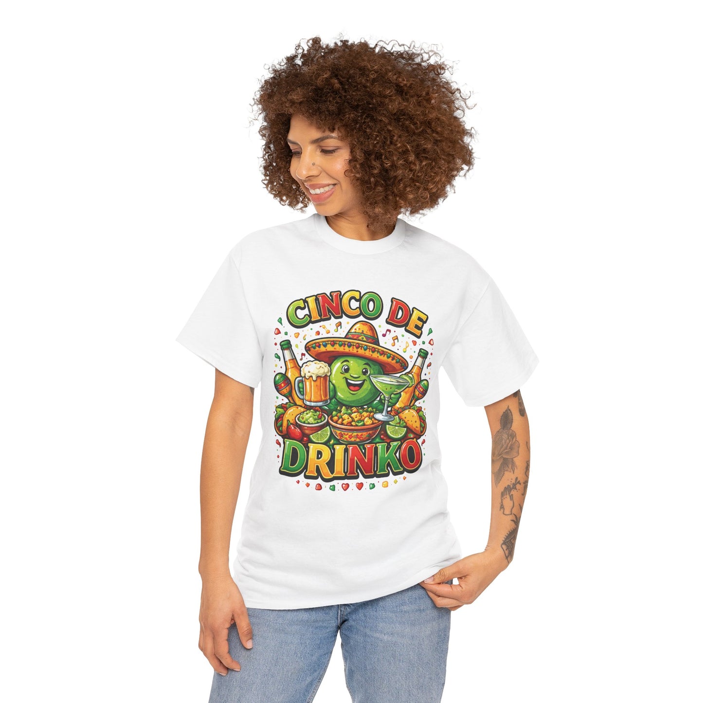 Cinco de Drinko - Festive Cinco De Mayo Tee