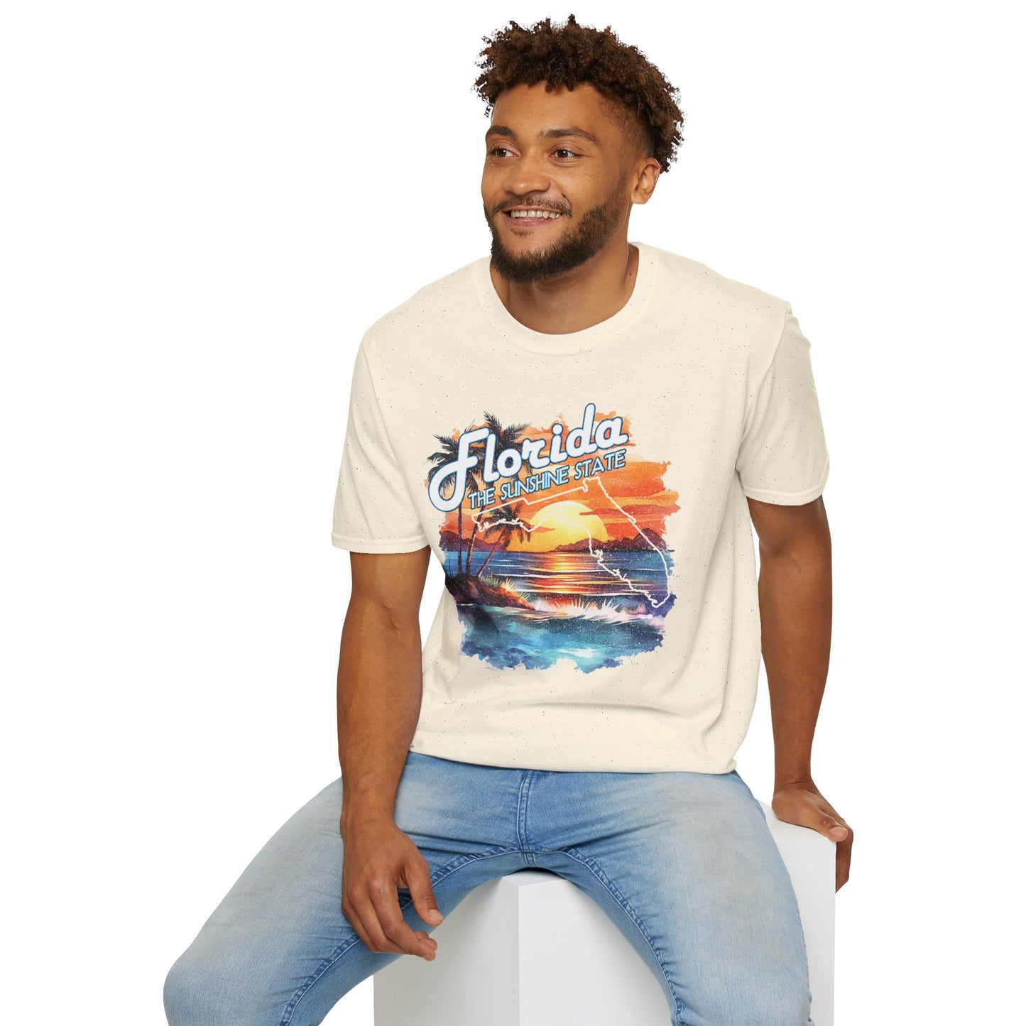 Florida Sunshine State T-Shirt - Unisex Softstyle