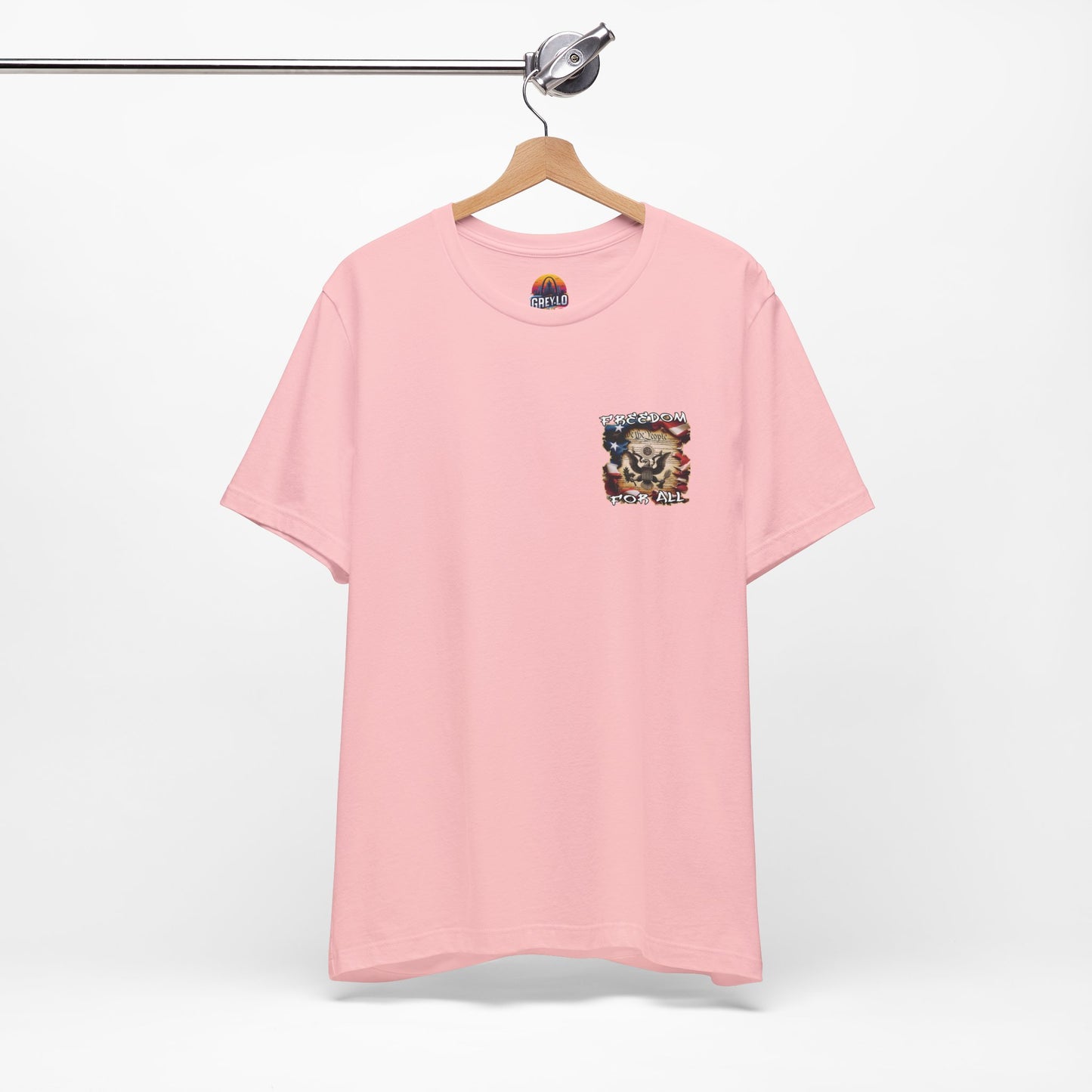 Freedom For All Unisex Tee - Bella Canvas Front & Back Print