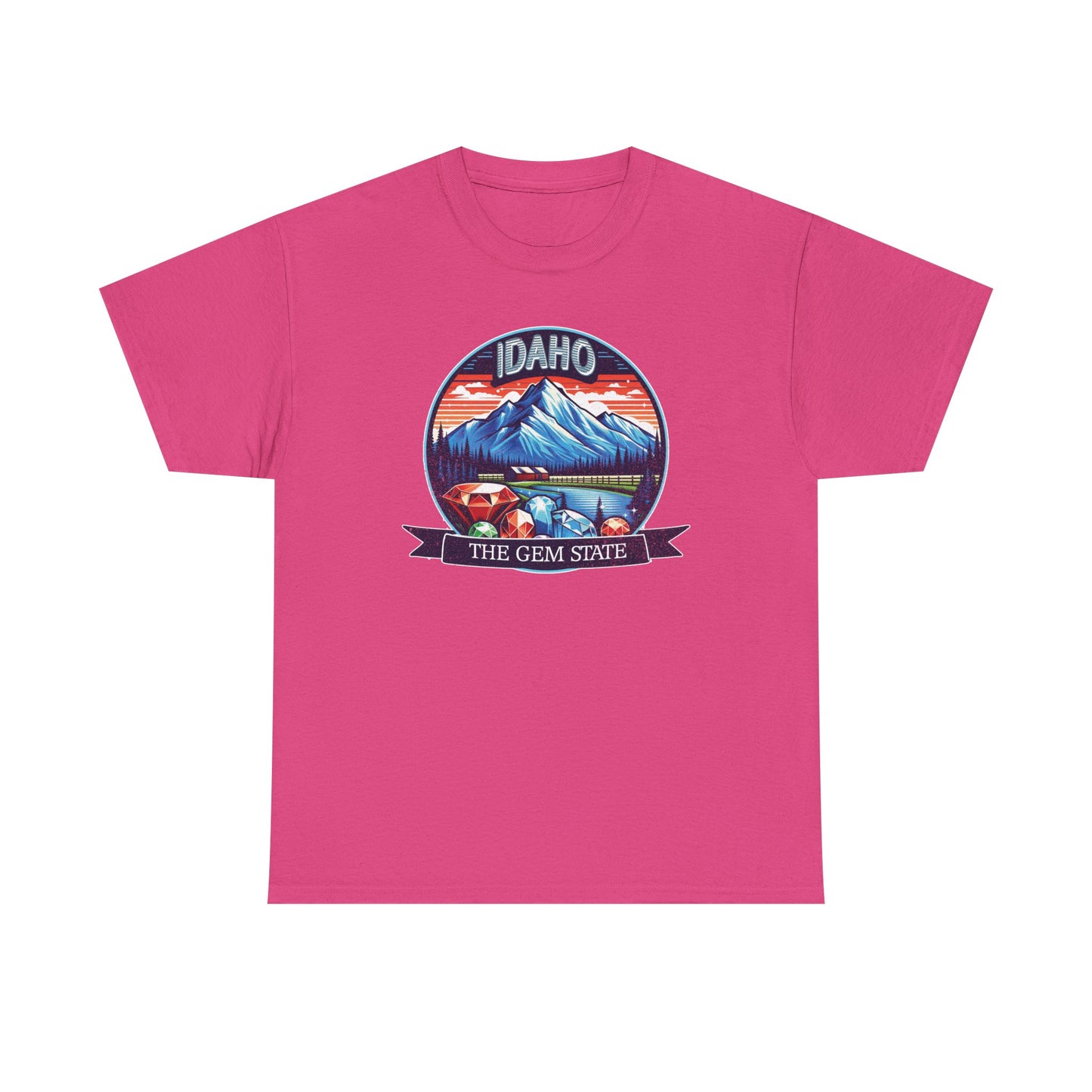 Idaho The Gem State Graphic Tee