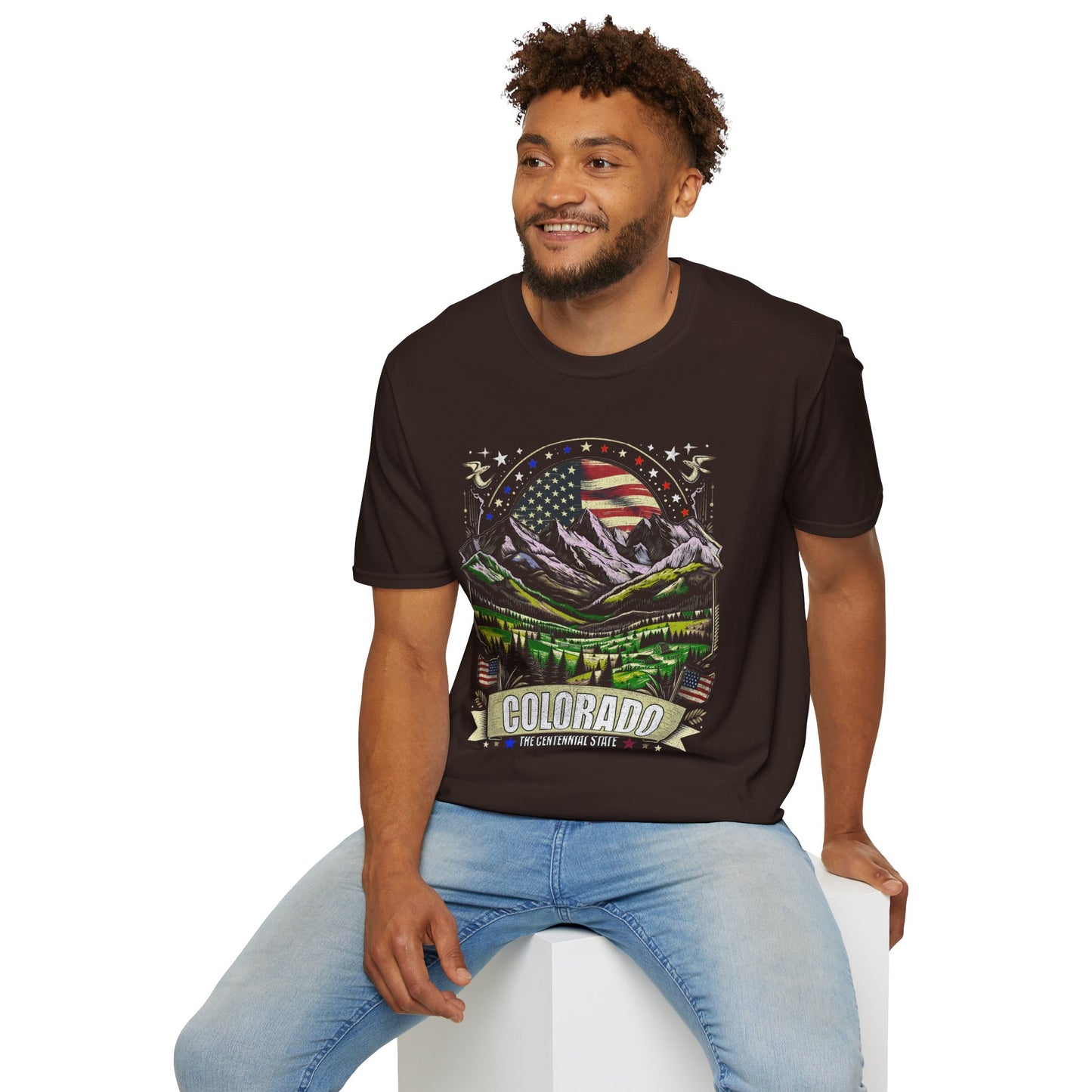 Colorado The Centennial State Graphic Tee