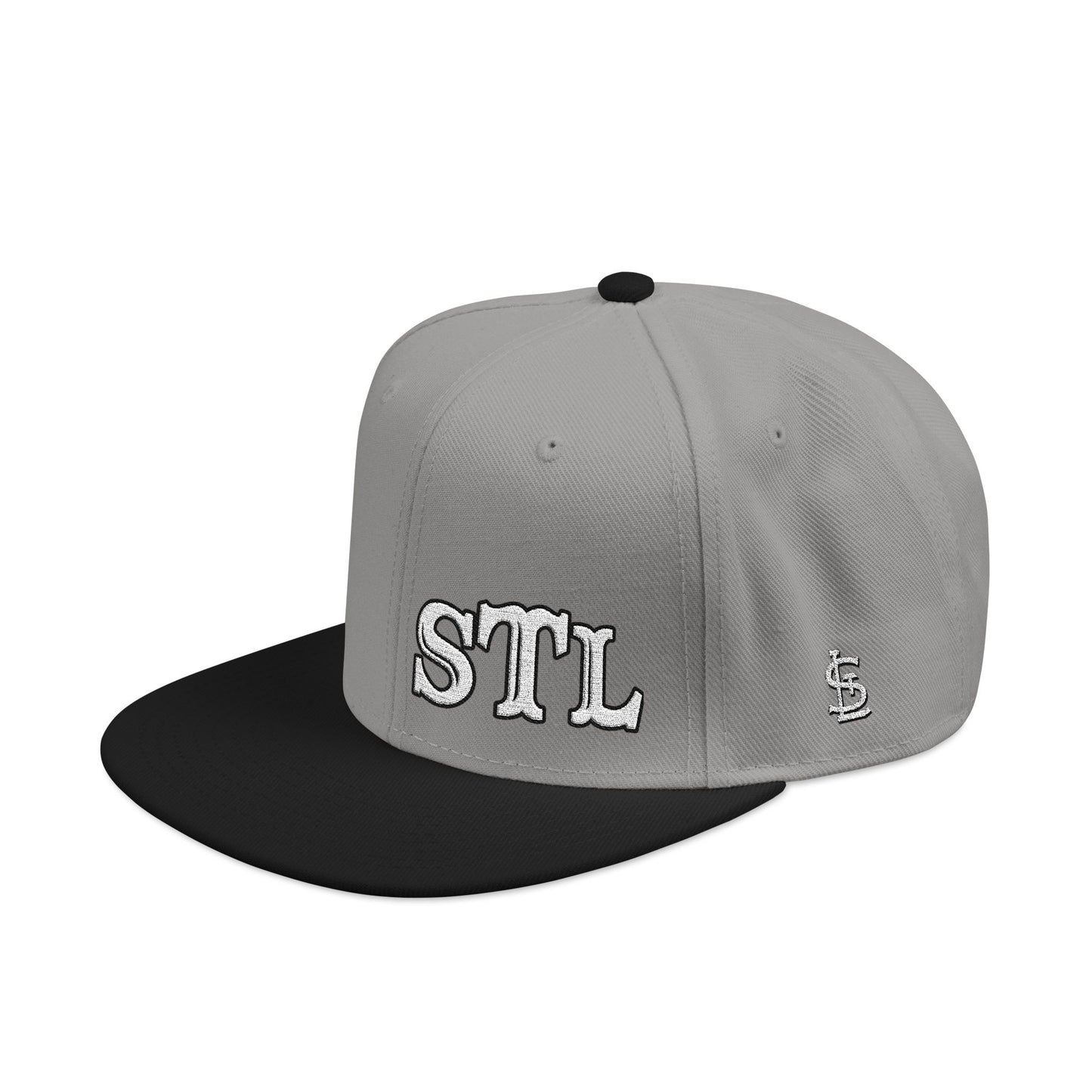 STL Embroidered Snapback Hat-White Lettering
