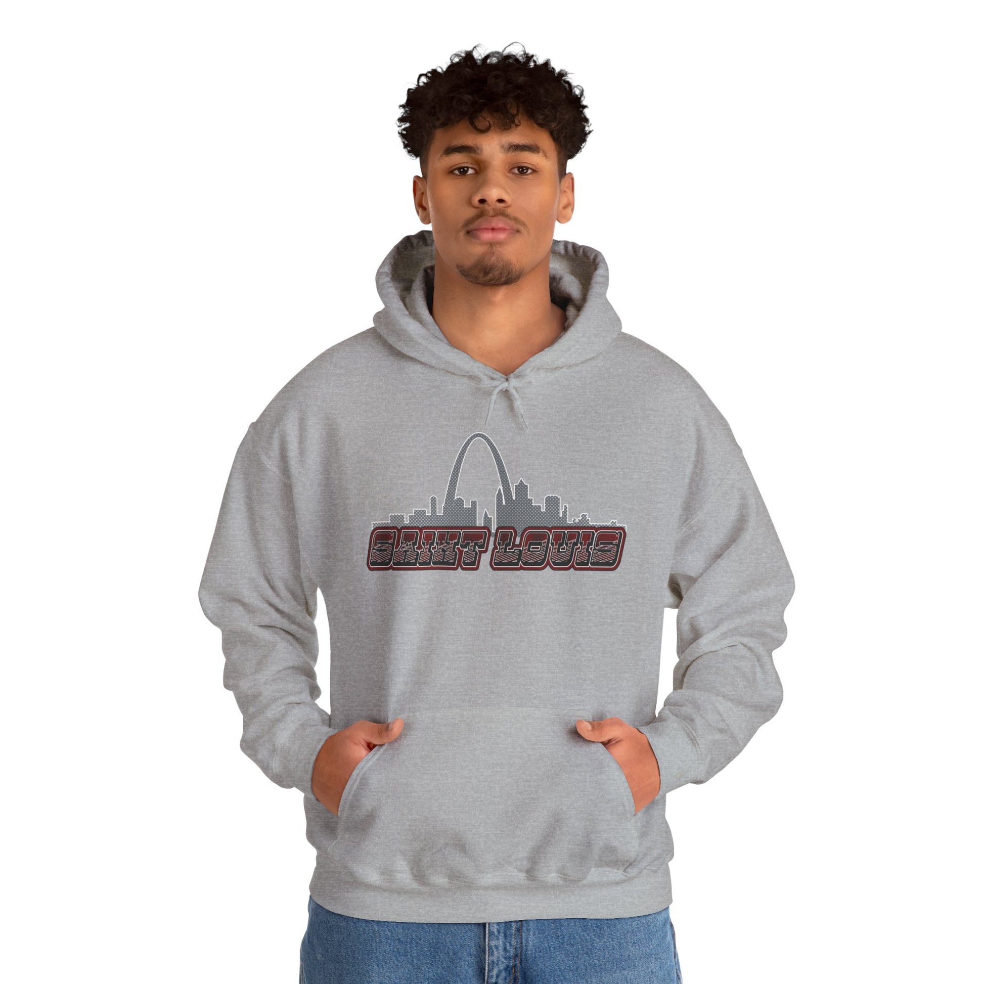 Saint Louis Hoodie Printify