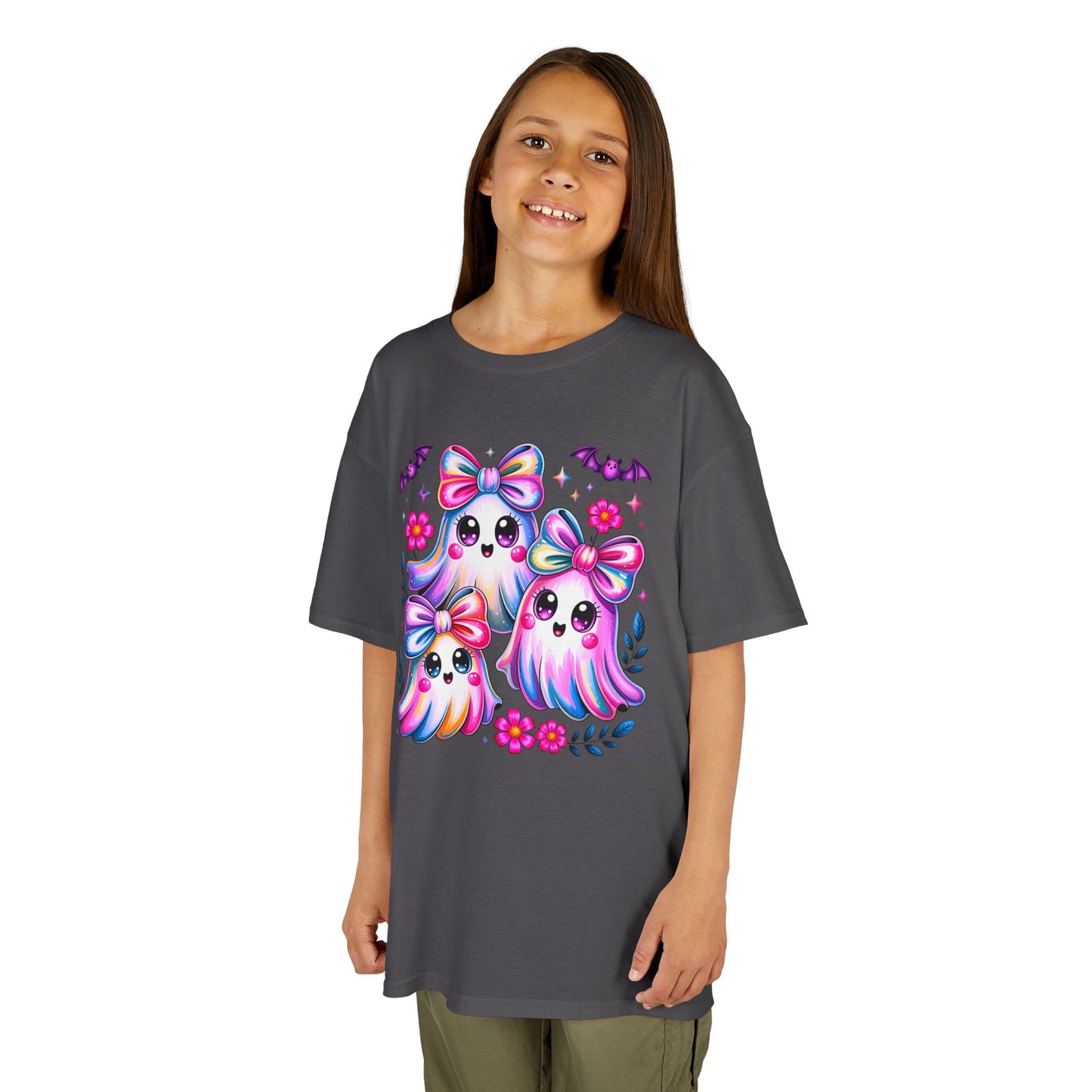 Kids Cute Colorful Ghost Tee