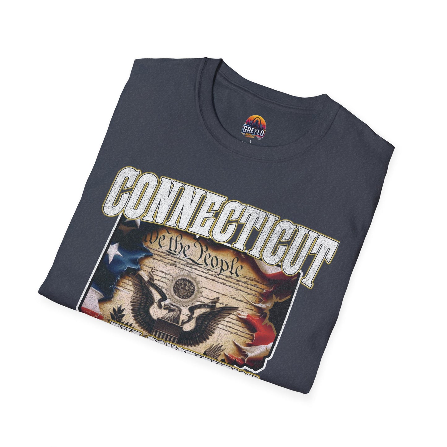 Connecticut The Constitution State Unisex Soft style T-Shirt