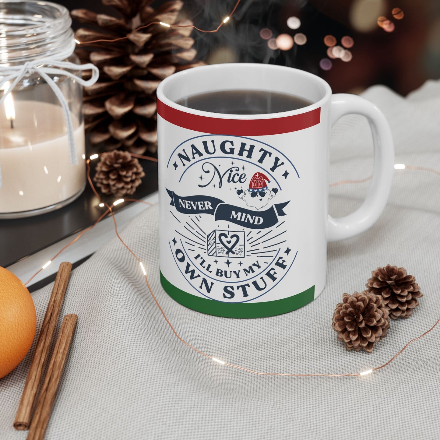Naughty List Mug (Ceramic)