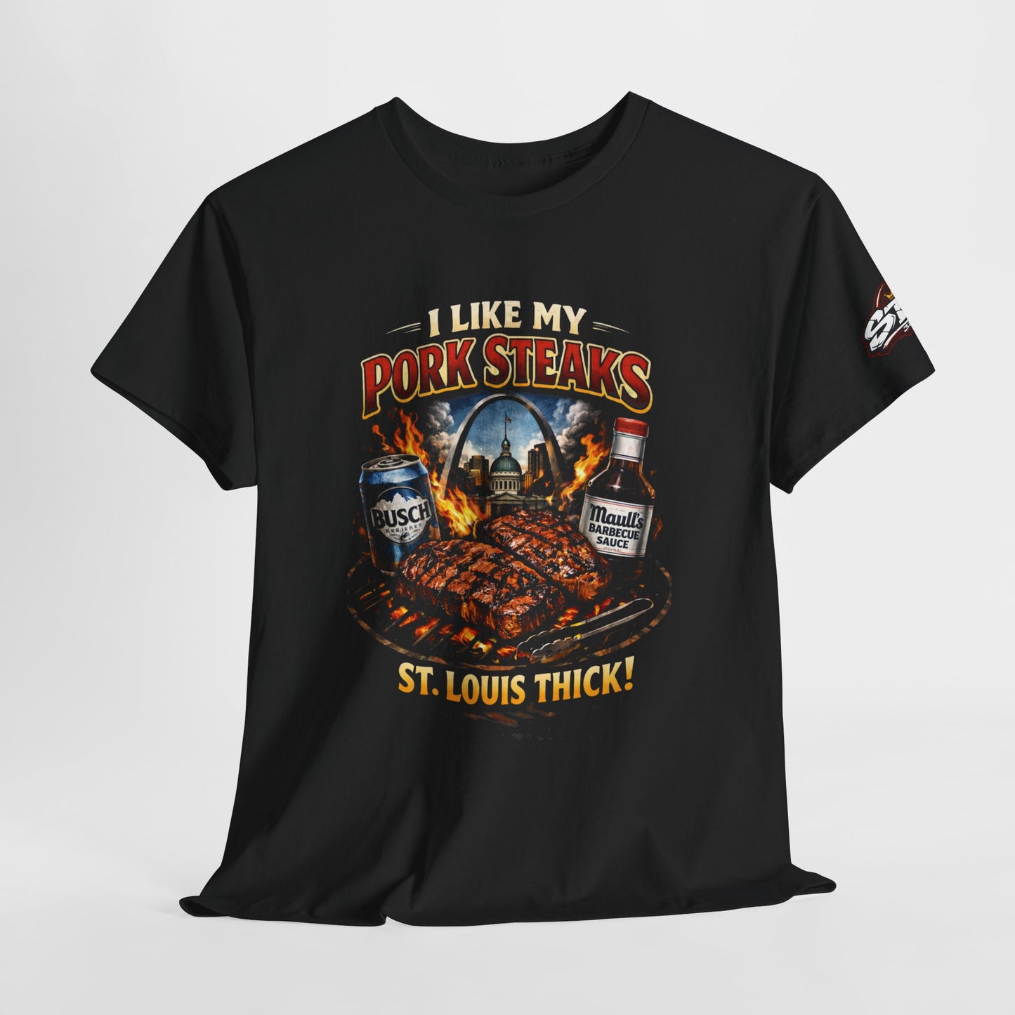 St. Louis Pork Steaks T-Shirt ⚠️ Contains AI-generated models
