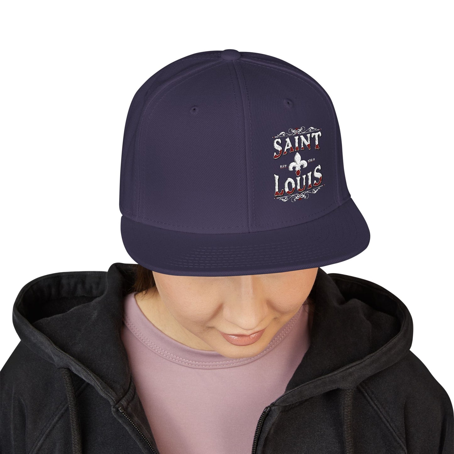 Saint Louis Snapback (Embroidery)⚠️ Contains AI-generated models