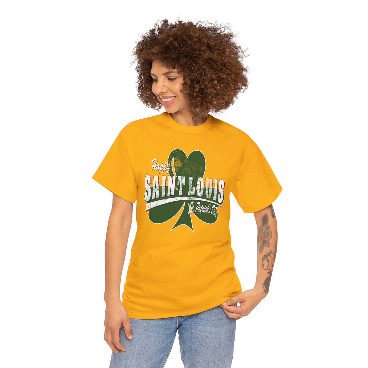 Saint Louis Shamrock Tee — Vintage St. Louis Irish Pride T-Shirt