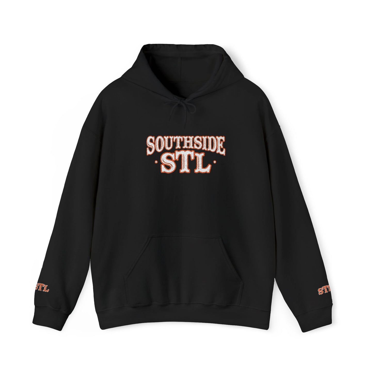 Embroidered Hoodie - Southside STL Design Printify