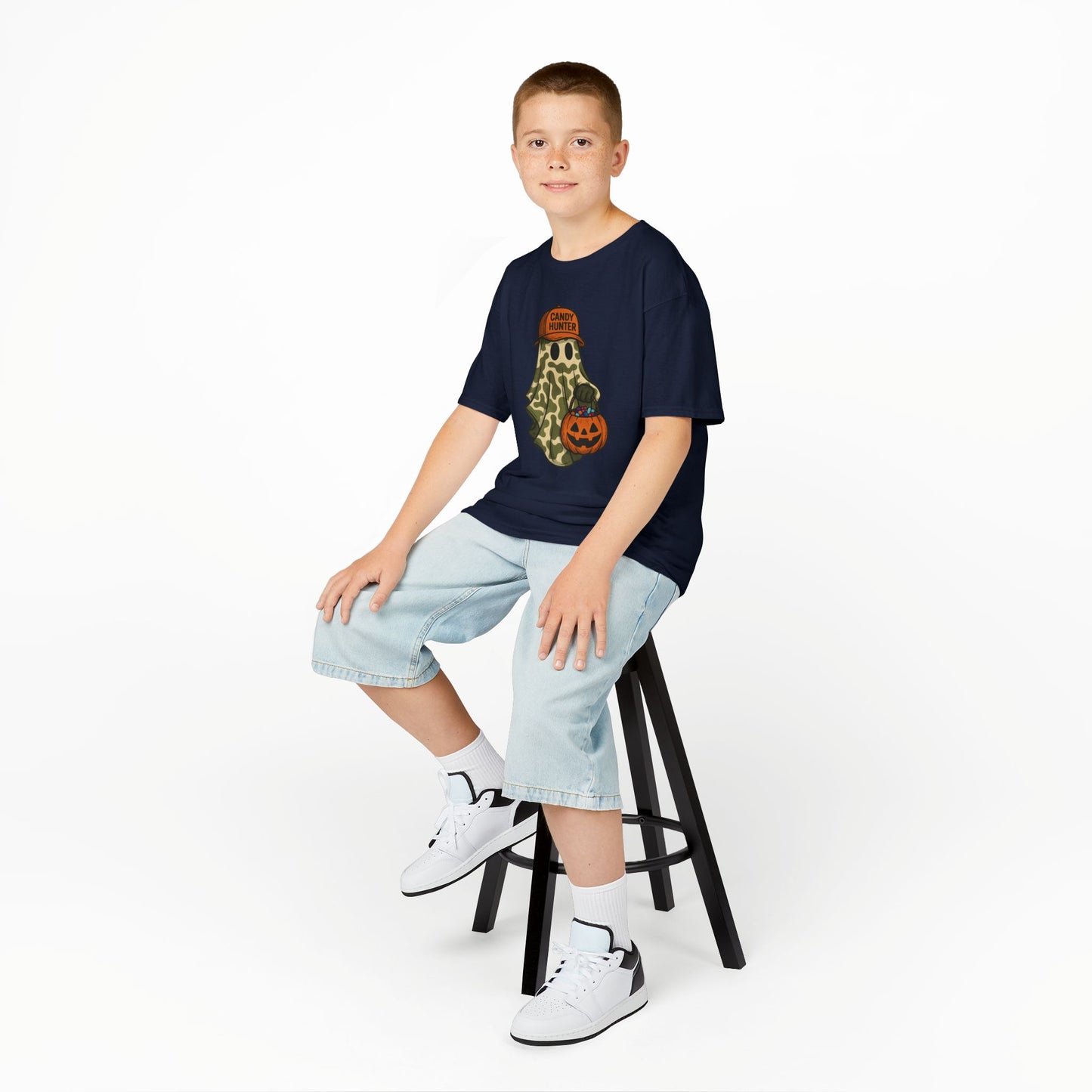 Kids Tee - Camo Ghost Graphic