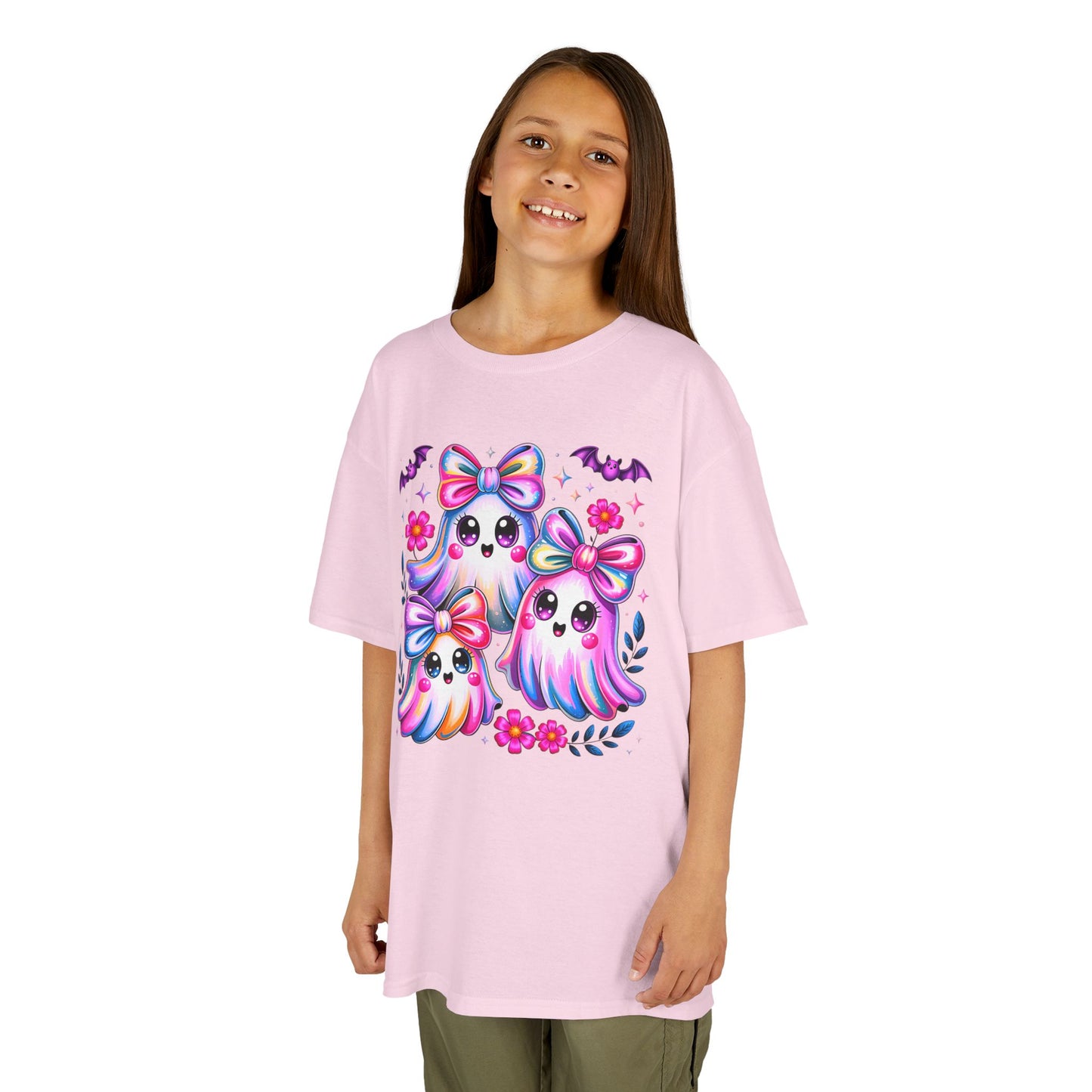 Kids Cute Colorful Ghost Tee