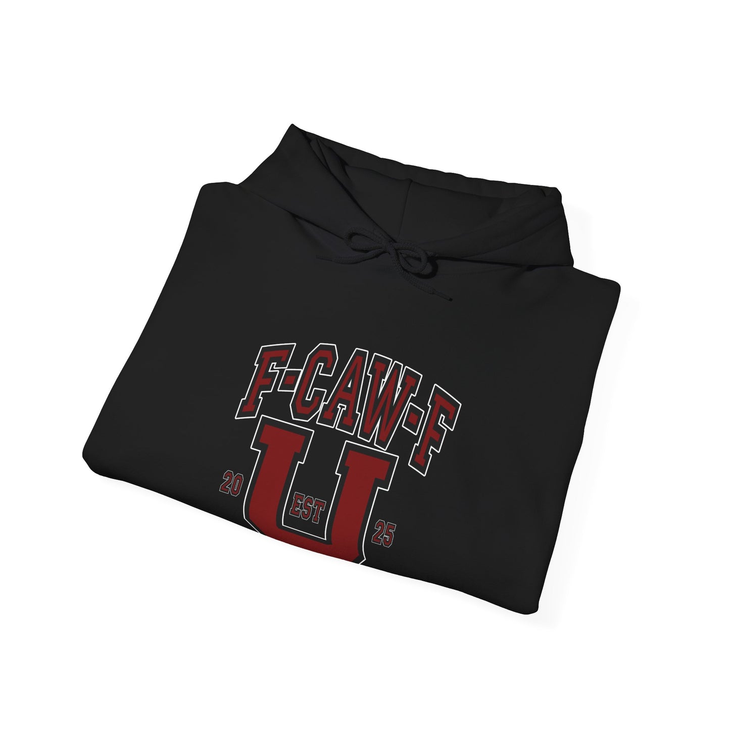 Unisex Heavy Blend™ Hooded Sweatshirt F-CAW-F U Front ChestDesign Printify