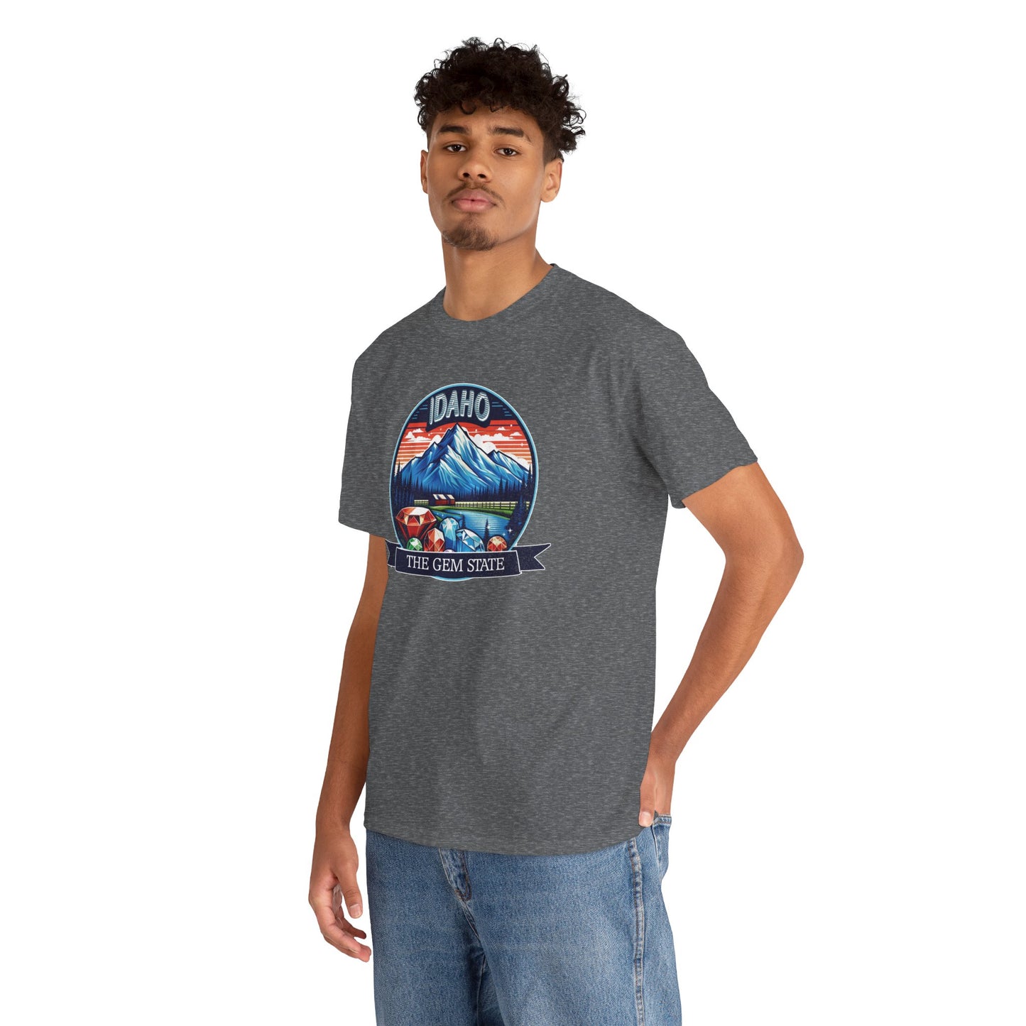 Idaho The Gem State Graphic Tee