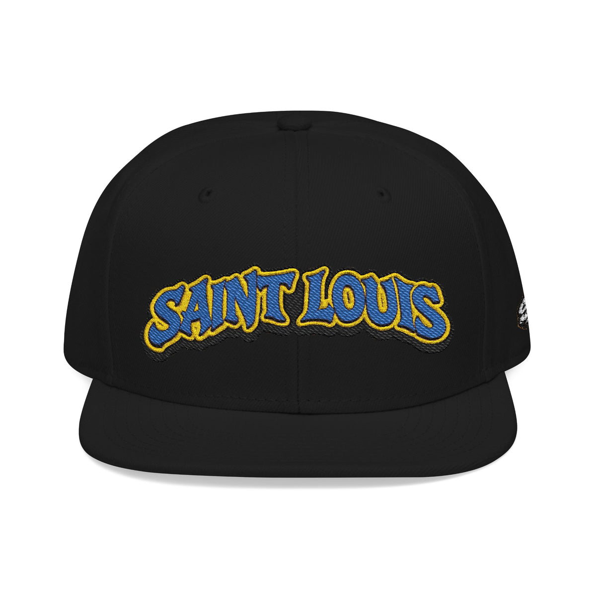 St. Louis Embroidered Snapback Hat — Retro Script Logo Cap