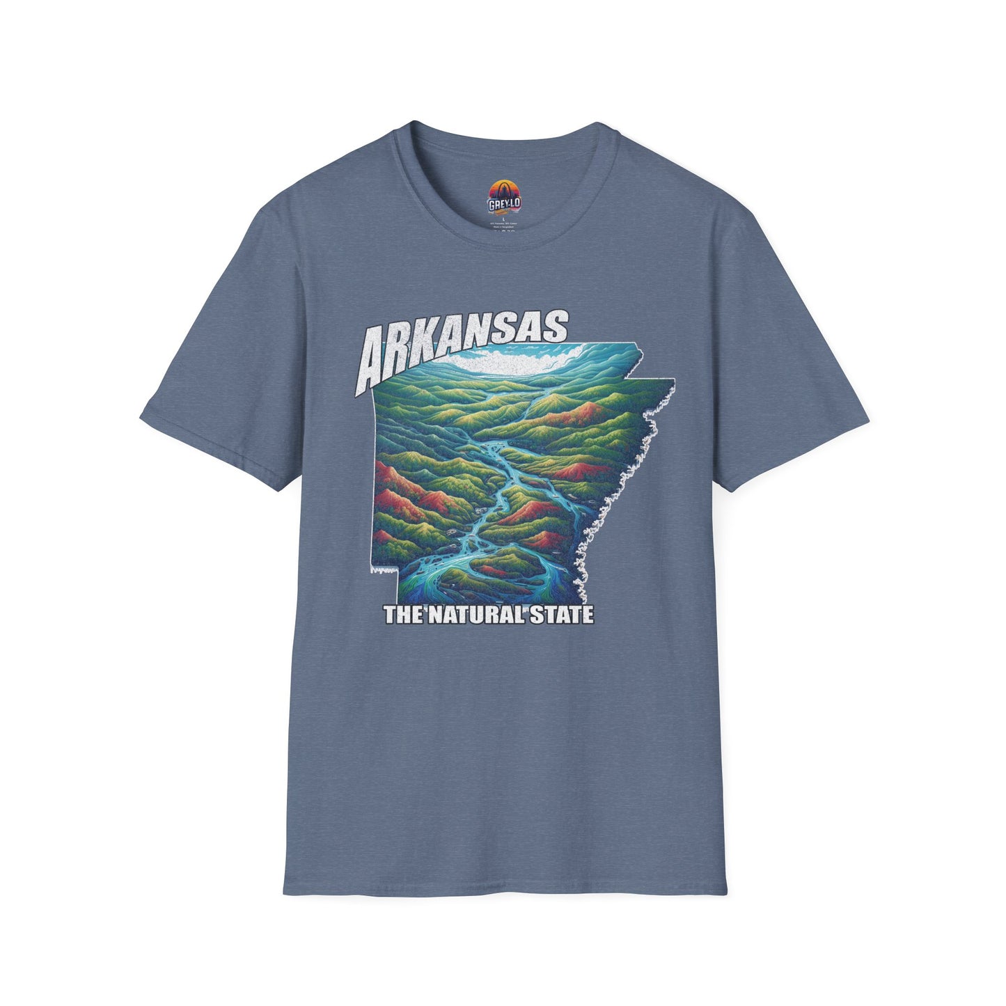 Arkansas The Natural State Graphic Tee