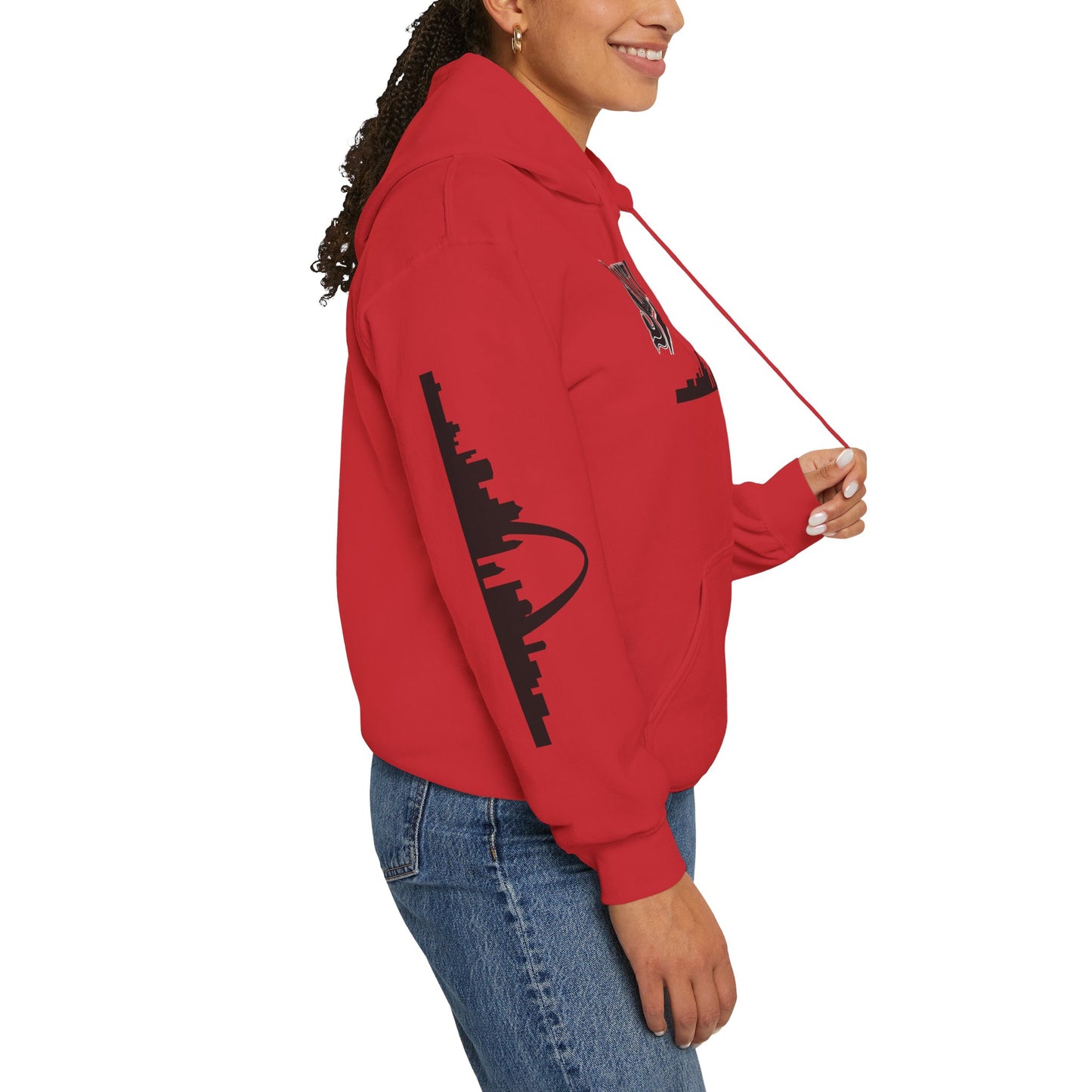 Saint Louis Skyline Hoodie - Unisex Heavy Blend™ Printify