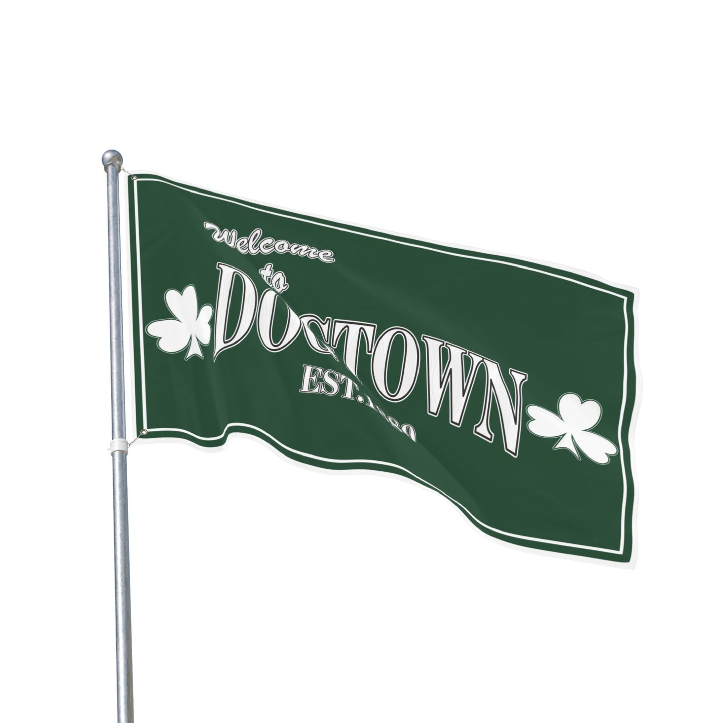 Welcome To Dogtown - Double Sided Flag