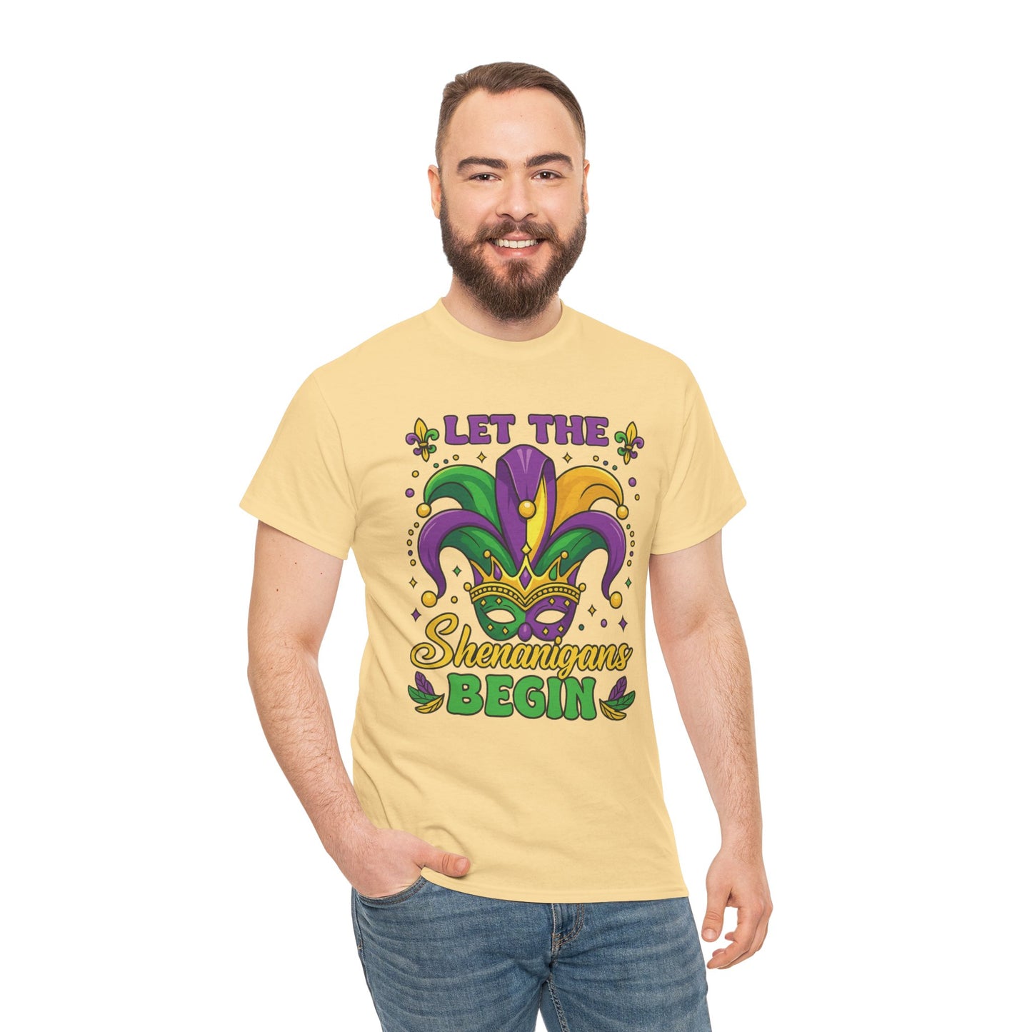 Mardi Gras 'Let The Shenanigans Begin' T-Shirt