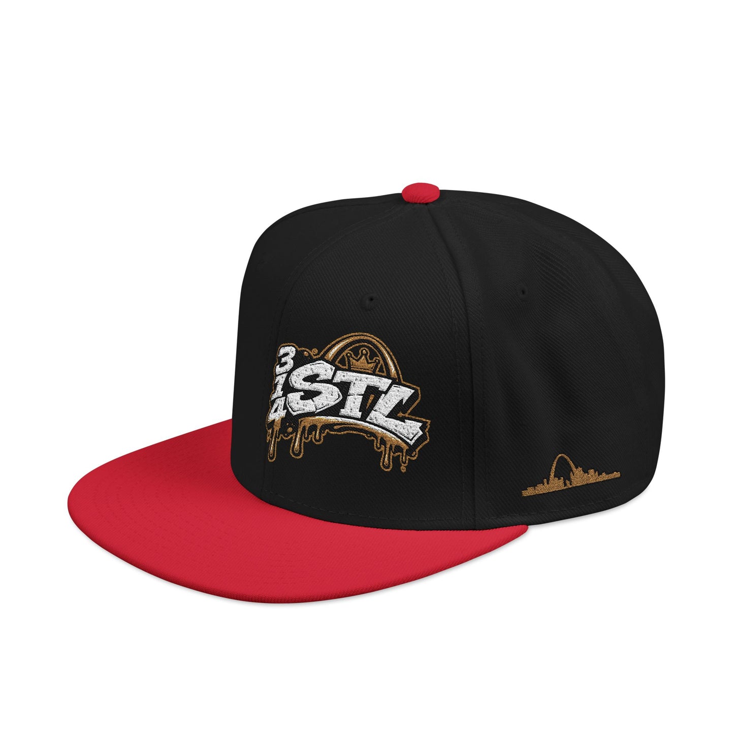 Snapback Hat — STL Drip Embroidered Baseball Cap